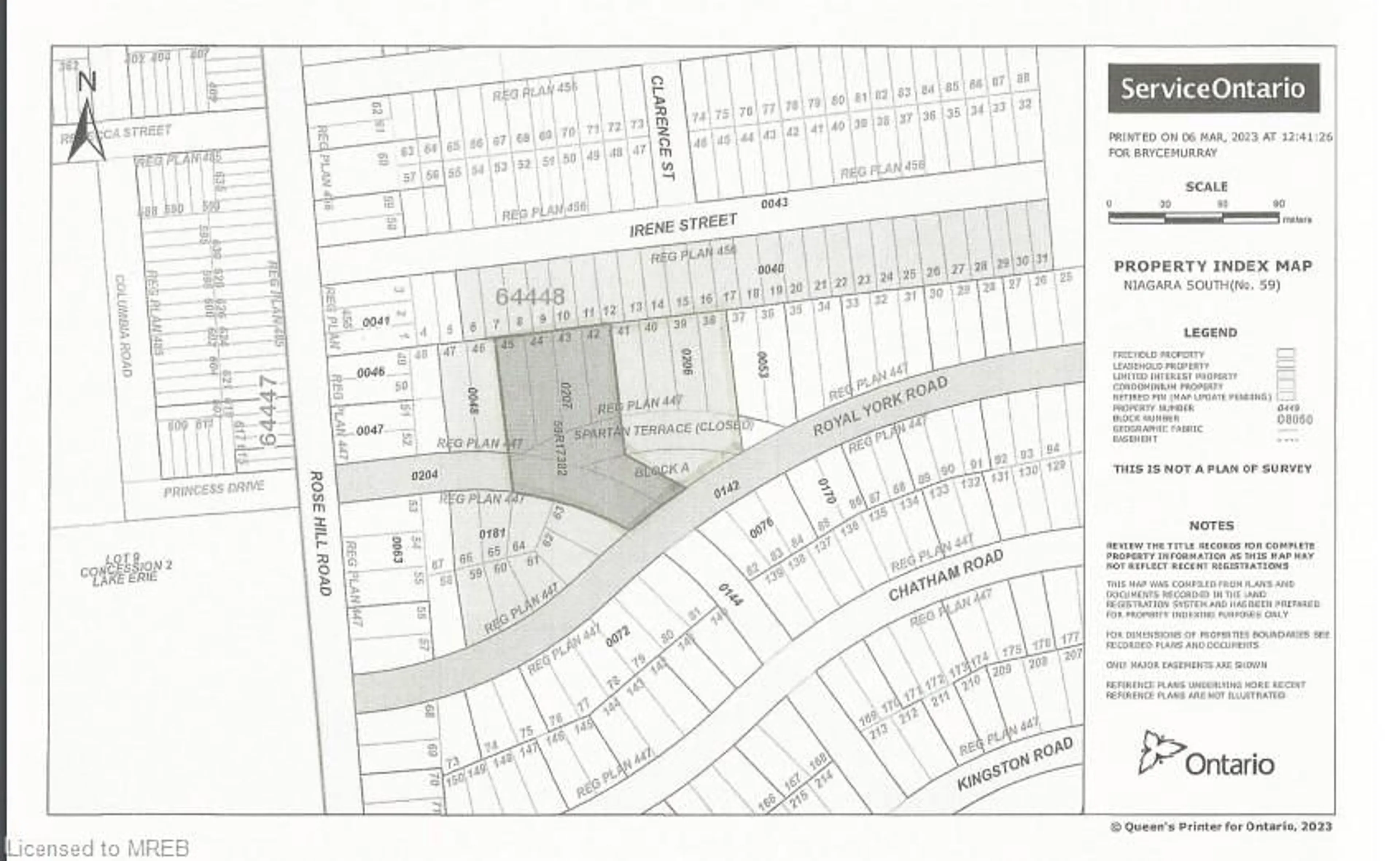 Floor plan for V/L Royal  York Dr, Fort Erie Ontario L2A 5M4