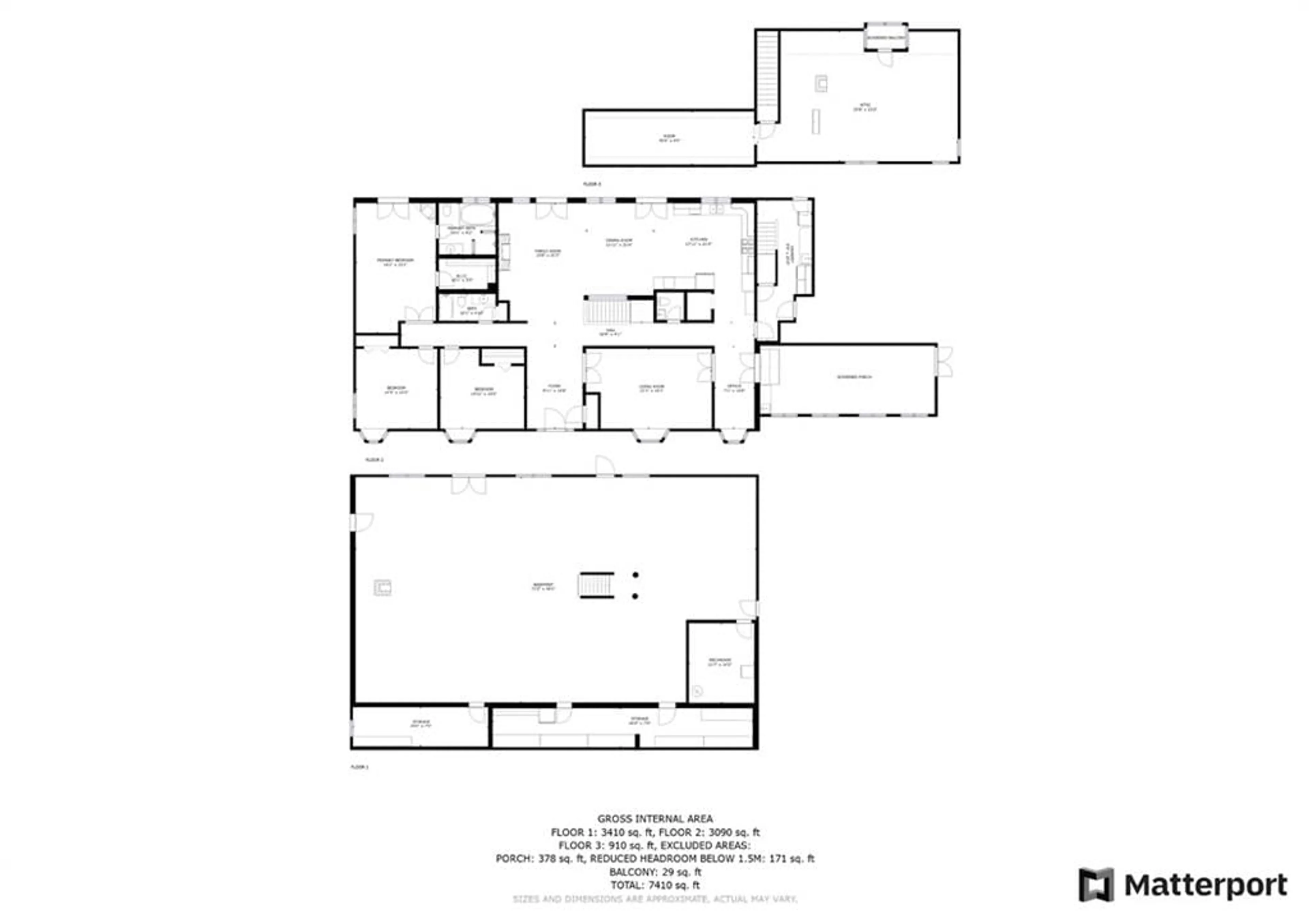 Floor plan for 2059 Upper Big Chute Rd, Coldwater Ontario L0K 1E0