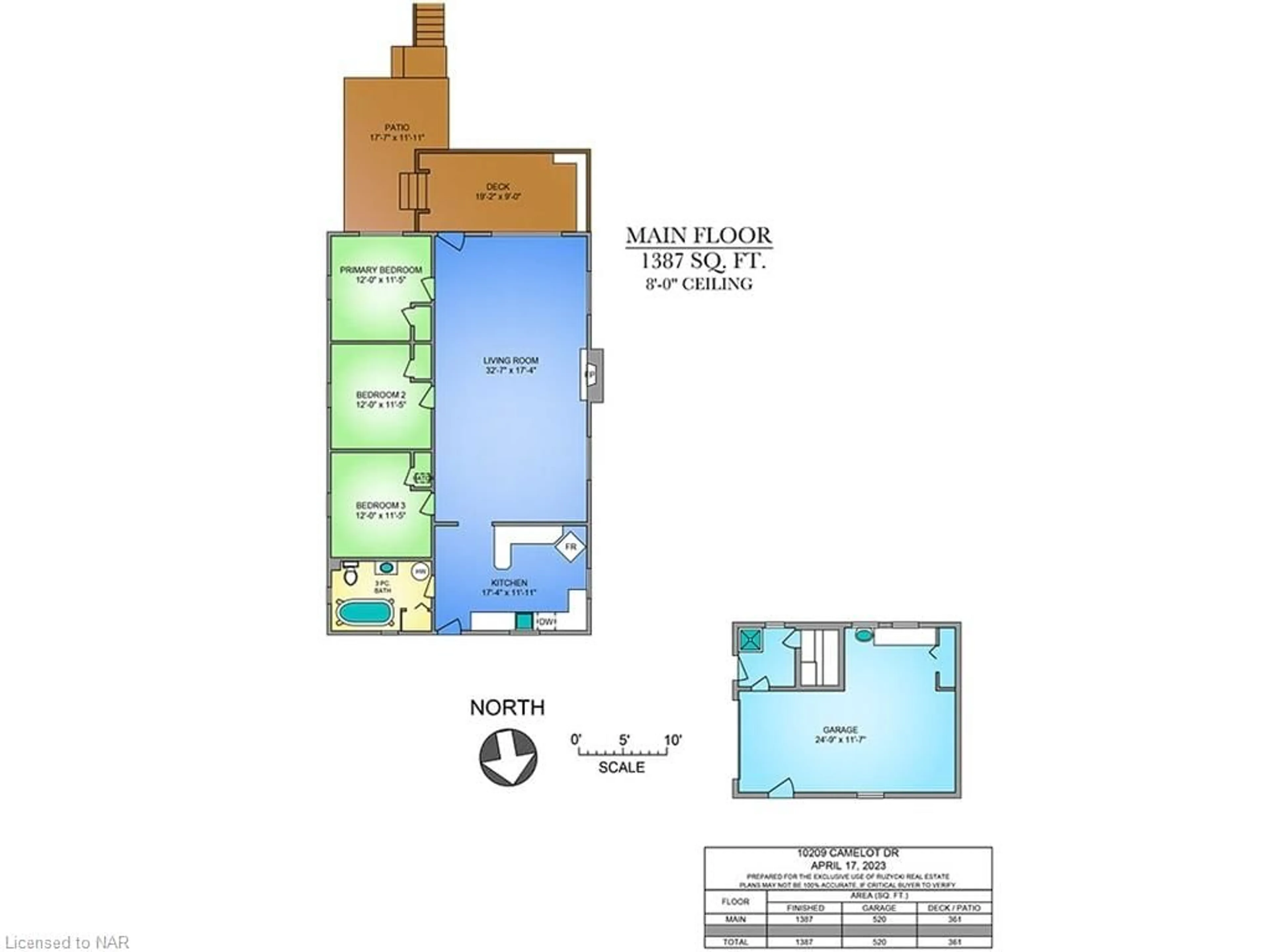 Floor plan for 10209 Camelot Dr, Wainfleet Ontario L3K 5V4