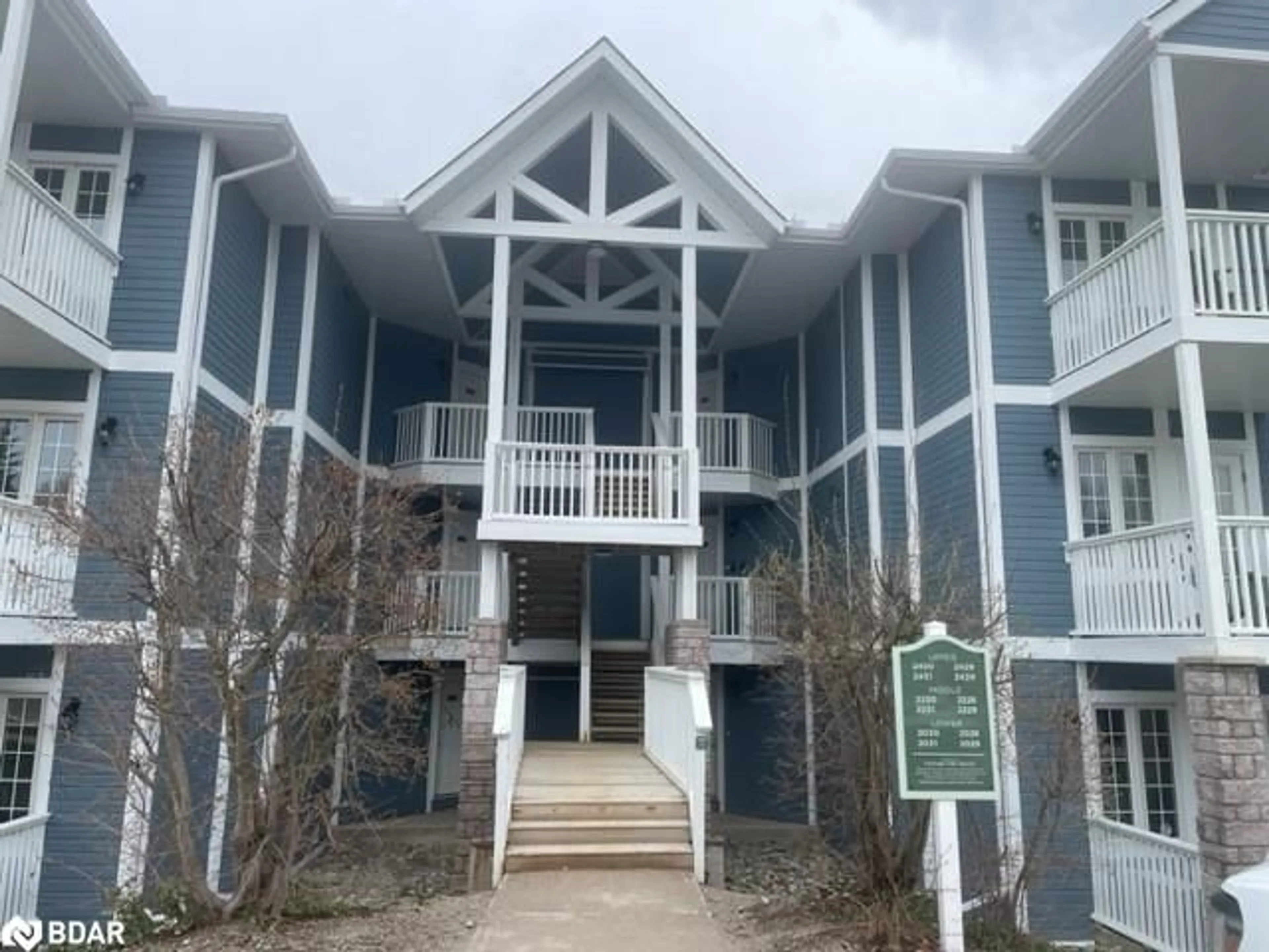 A pic from exterior of the house or condo, the front or back of building for 90 Highland Dr #2430-31, Oro-Medonte Ontario L0L 2L0