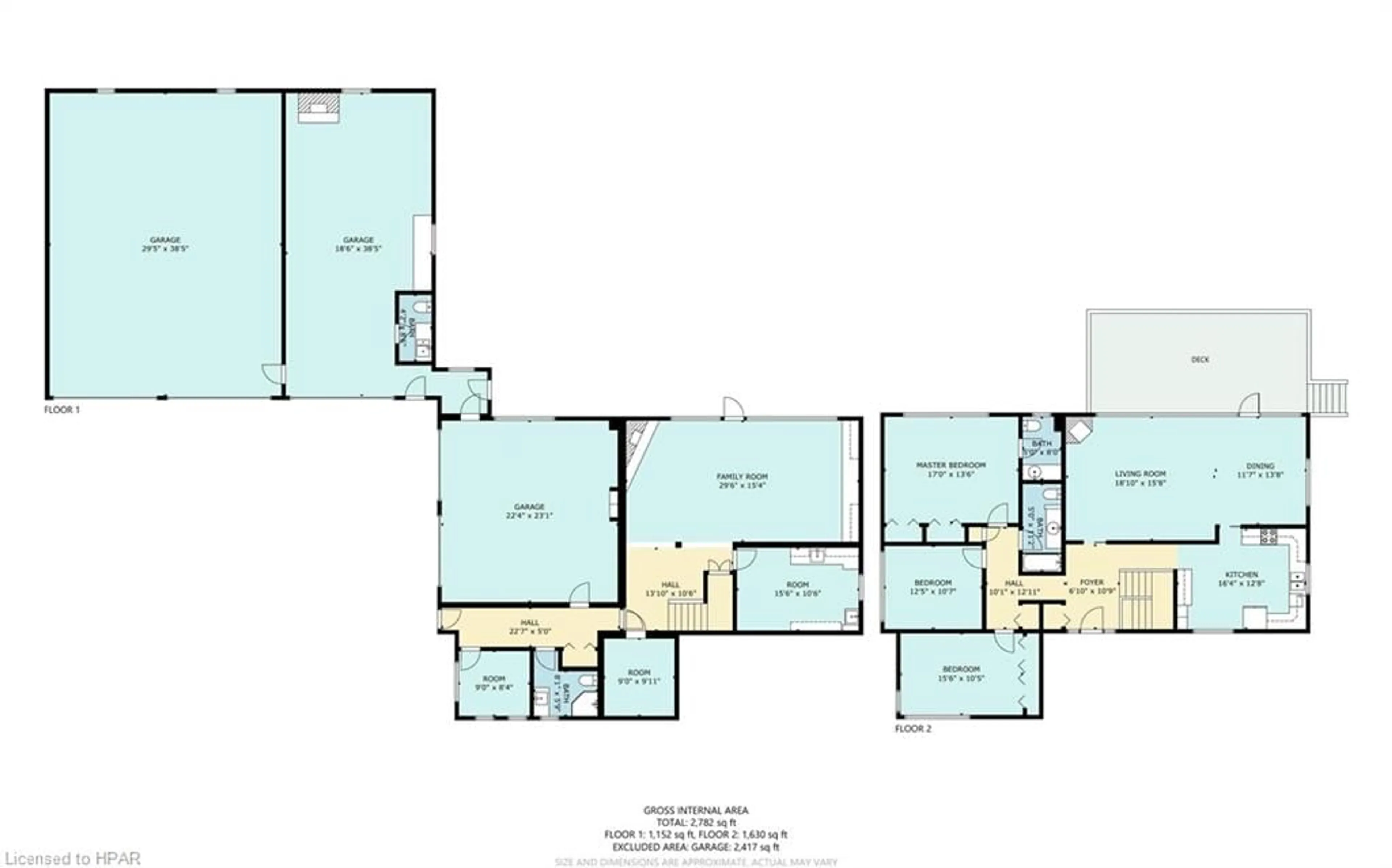 Floor plan for 186 Napier St, Mitchell Ontario N0K 1N0