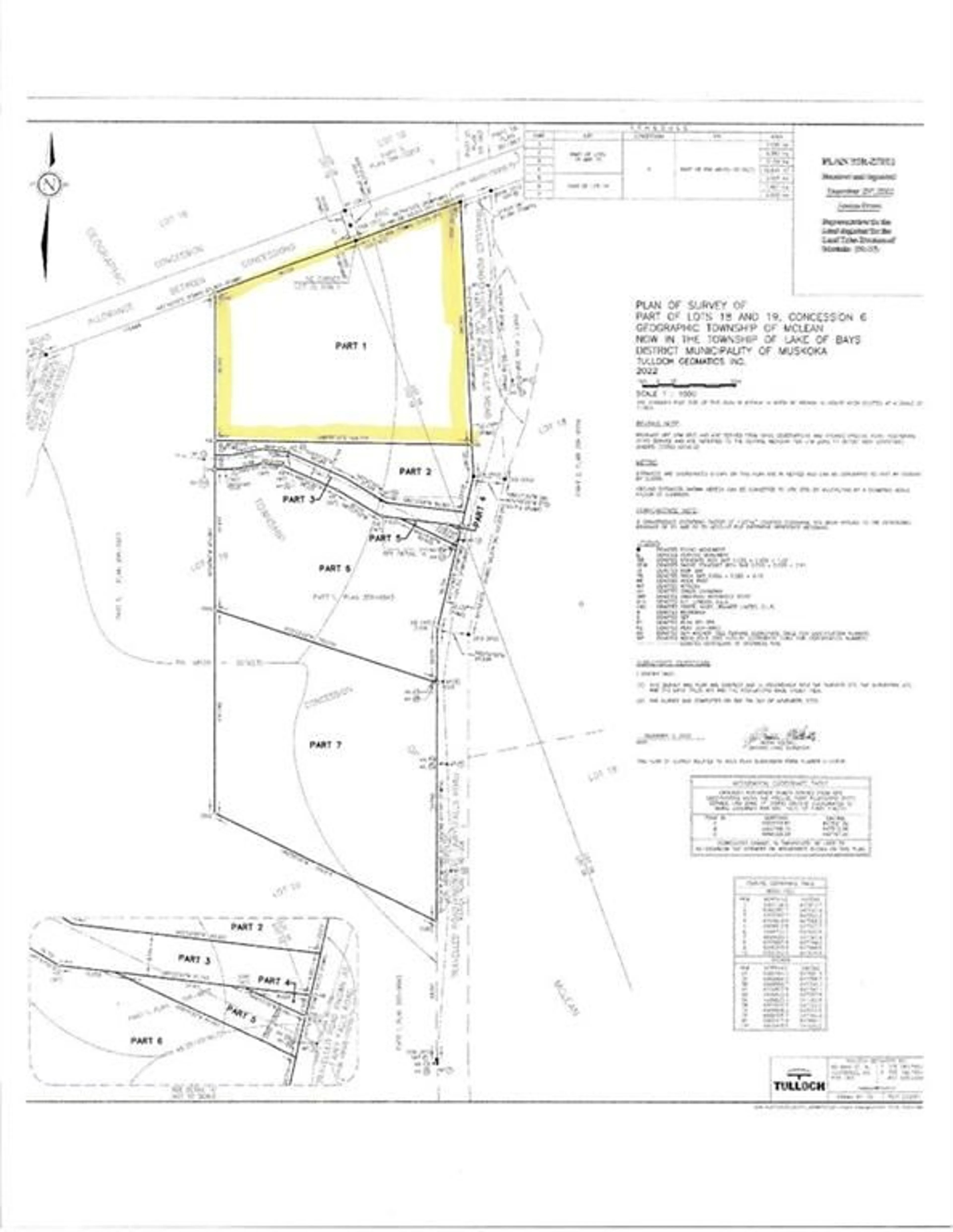 Floor plan for LOT 1 Fairy Falls Rd, Baysville Ontario P0B 1A0