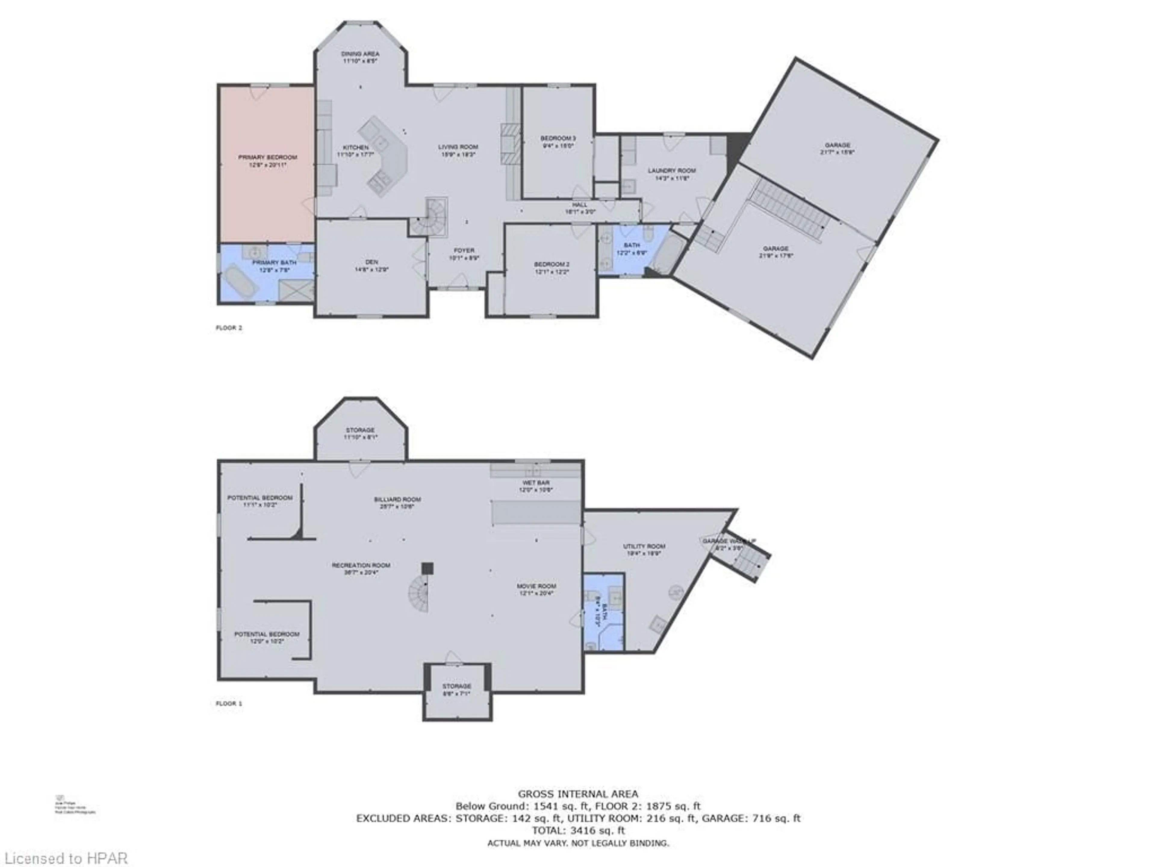 Floor plan for 6055 Fischer Rd, Mitchell Ontario N0K 1N0