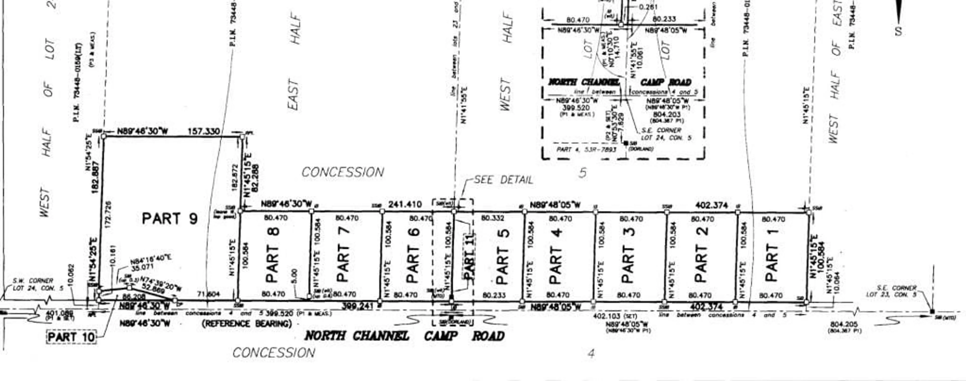 Floor plan for PART 6 North Channel Camp Rd, Noëlville Ontario P0M 2N0