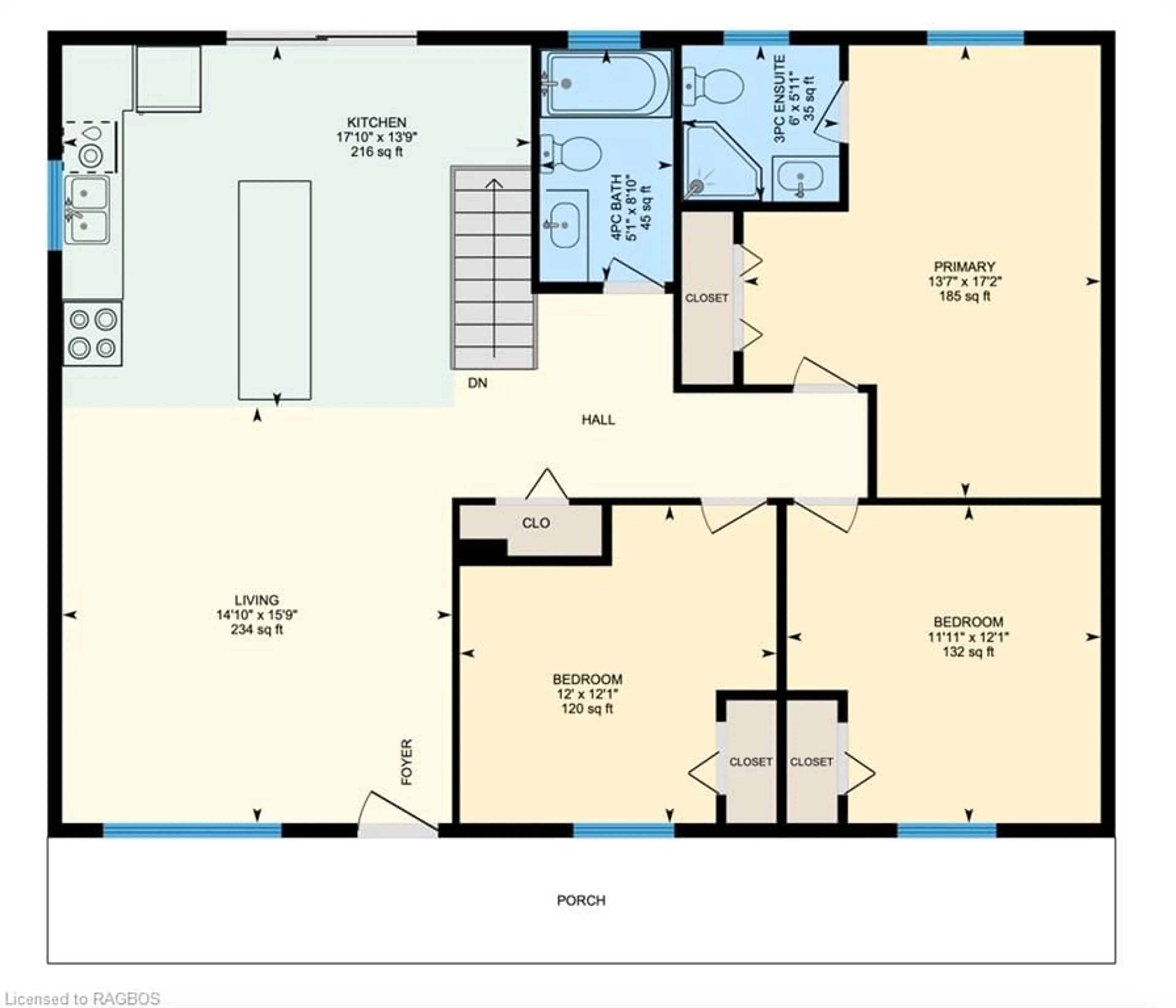 Floor plan for 27 Bell Dr, Northern Bruce Peninsula Ontario N0H 1X0