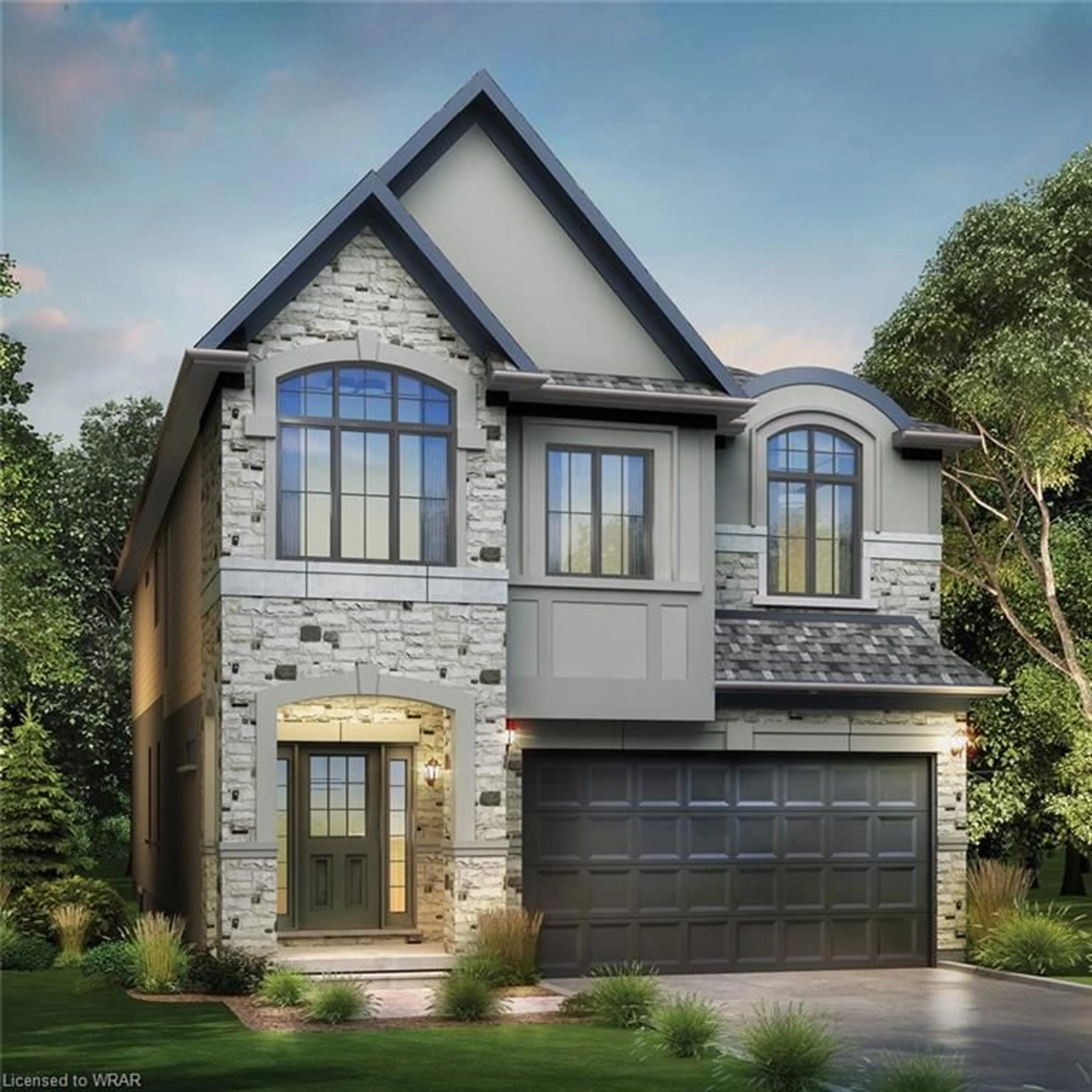 Home with brick exterior material for XXX Dominique St #Lot 0122, Kitchener Ontario N2P 0J2