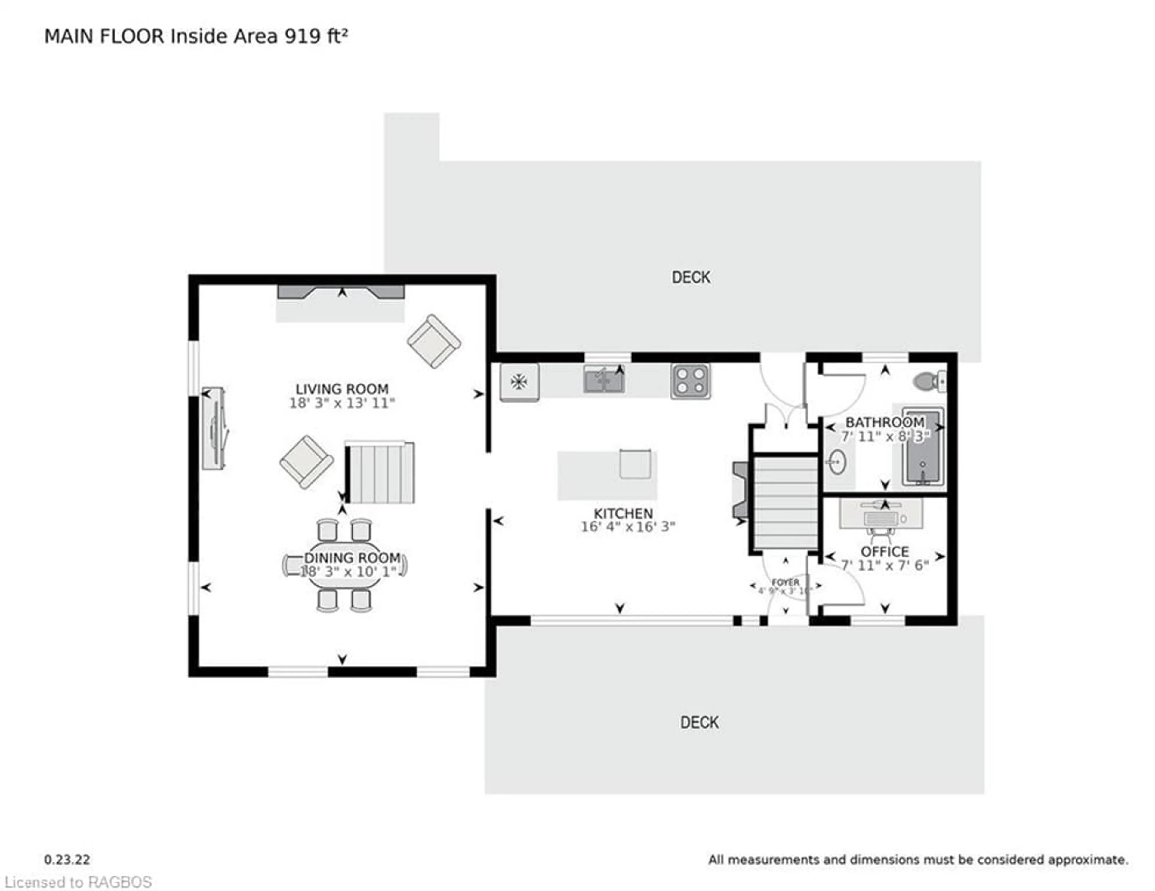 Floor plan for 403288 Grey Road 4 Rd, West Grey Ontario N0G 1R0
