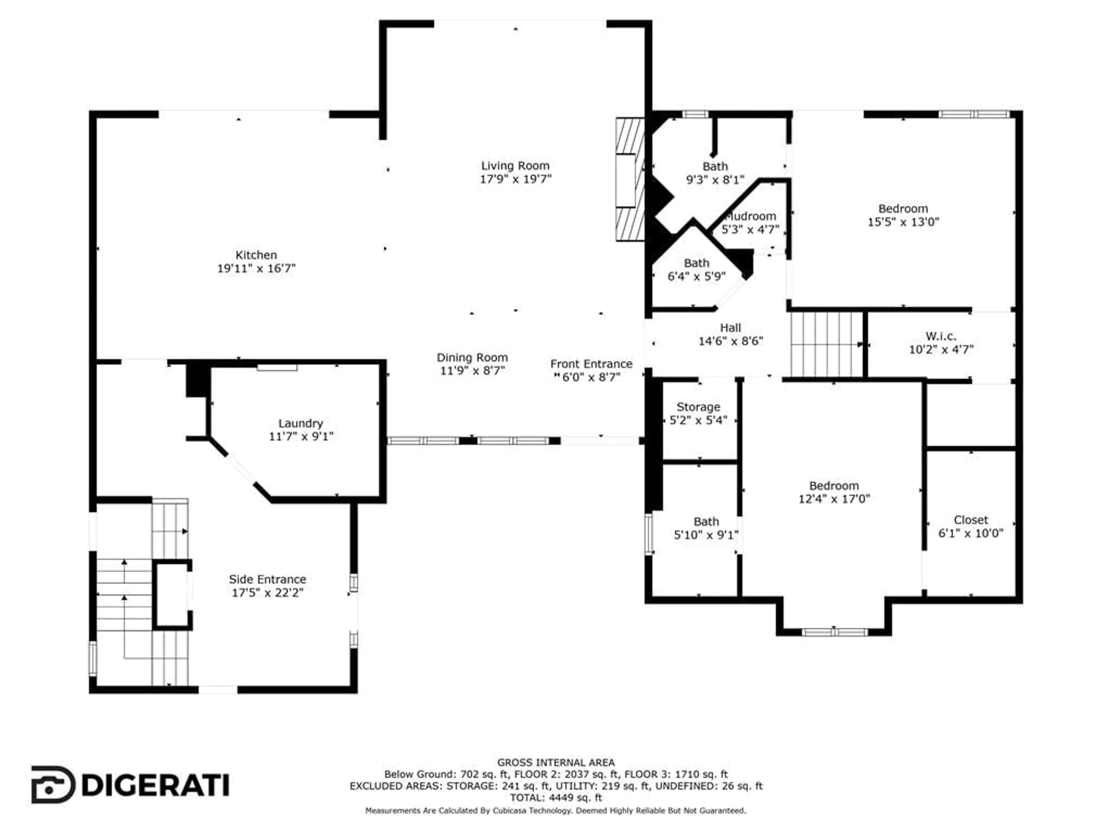 Floor plan for 183 Lakeshore Rd, Oro-Medonte Ontario L0L 2E0