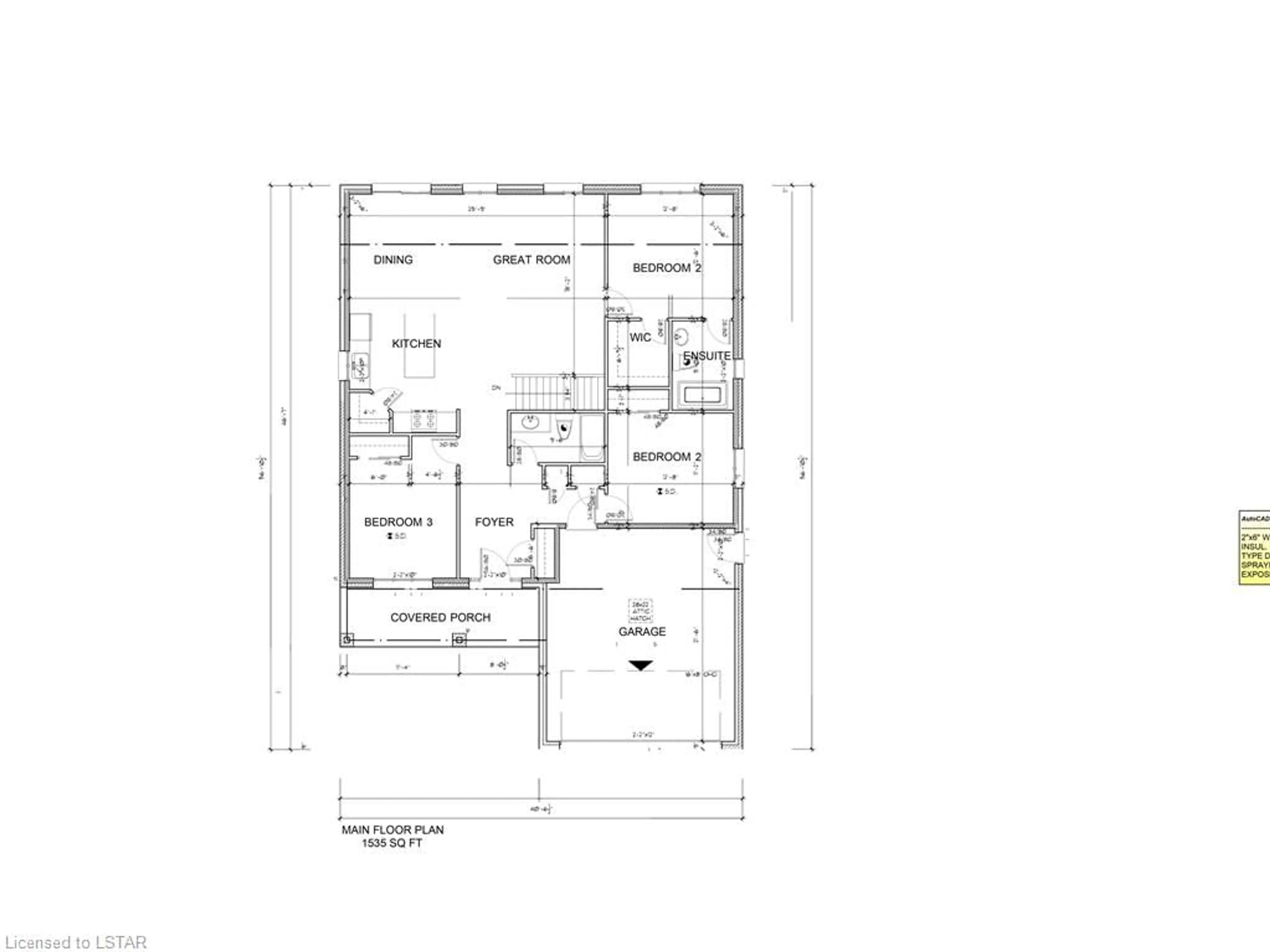 Floor plan for 199 Foxborough Pl, Thorndale Ontario N0M 2P0
