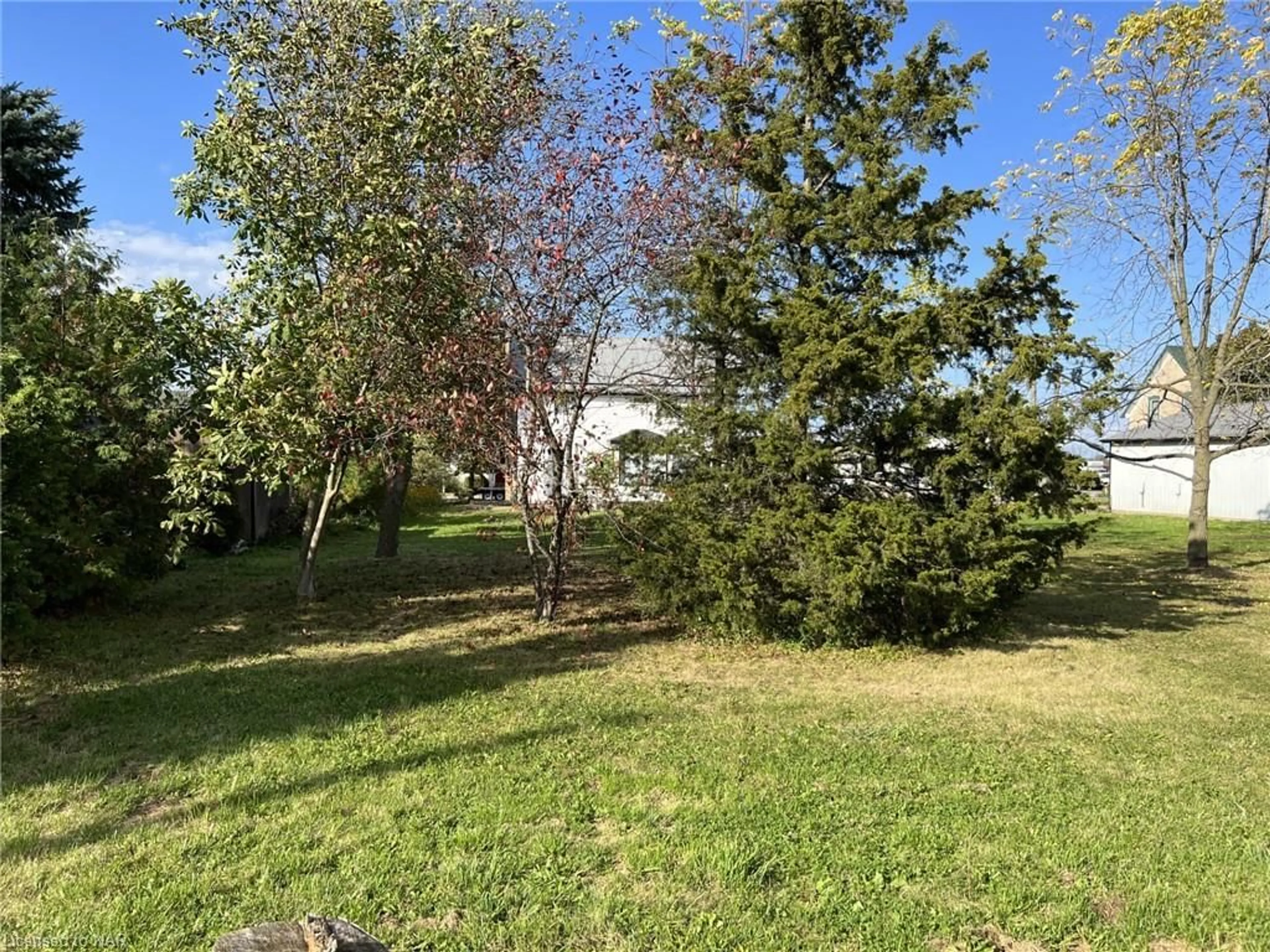 Fenced yard for 4172 Linden Ave, Campden Ontario L0R 2G0