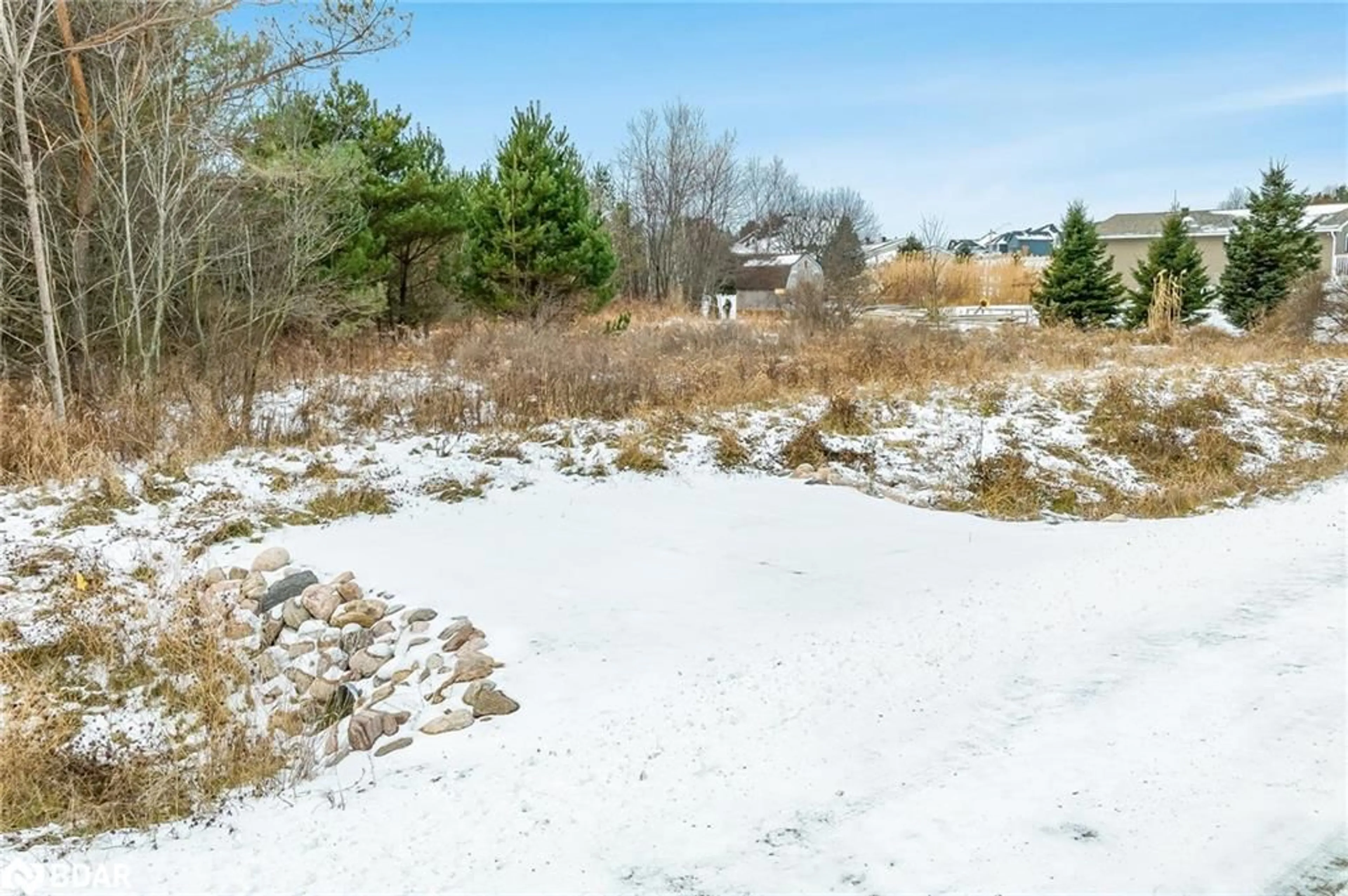 Fenced yard for LOT 44 Rue Eric, Tiny Ontario L9M 0H1
