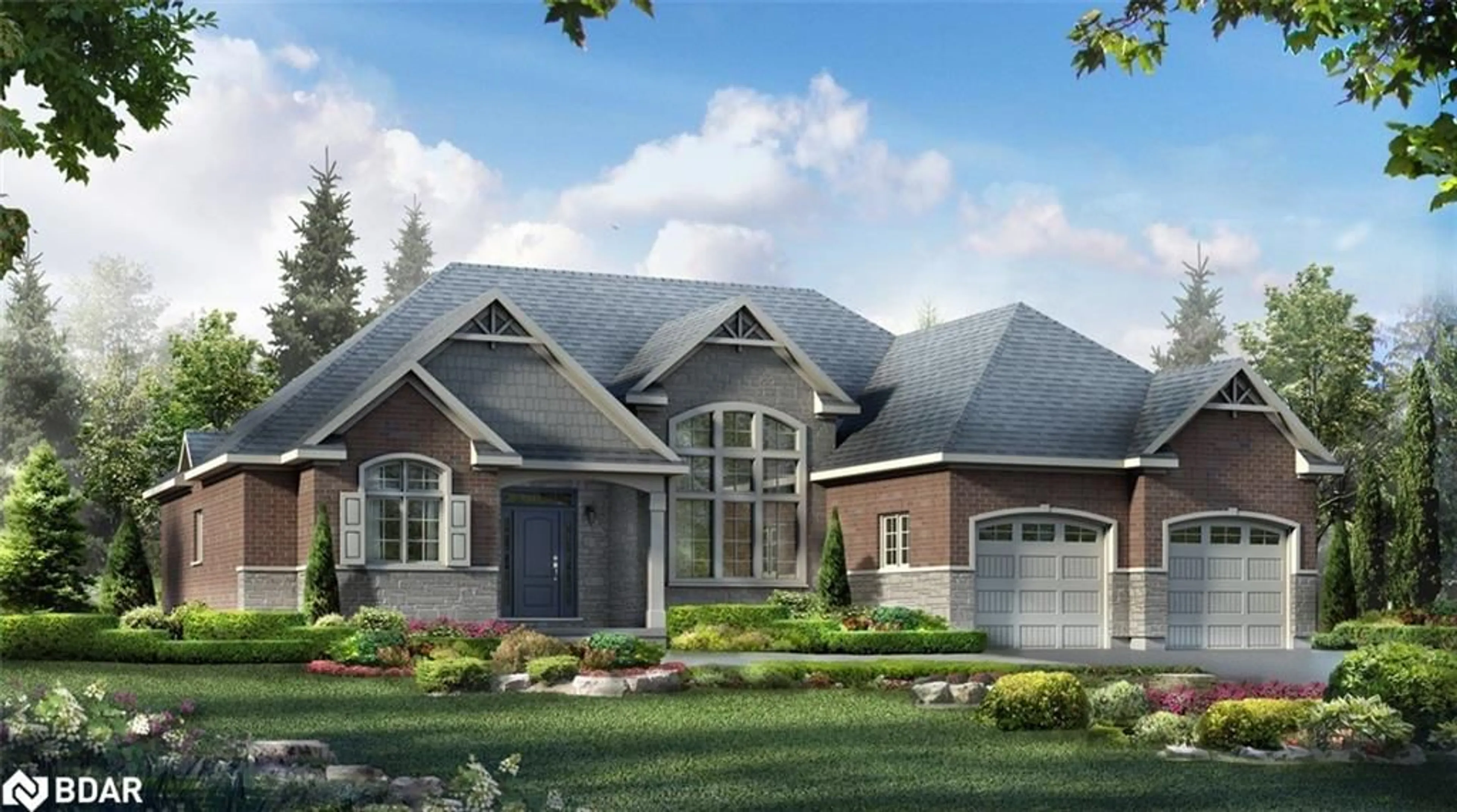 Home with brick exterior material for 6 Beaufort Cres, Tiny Ontario L9M 0B8