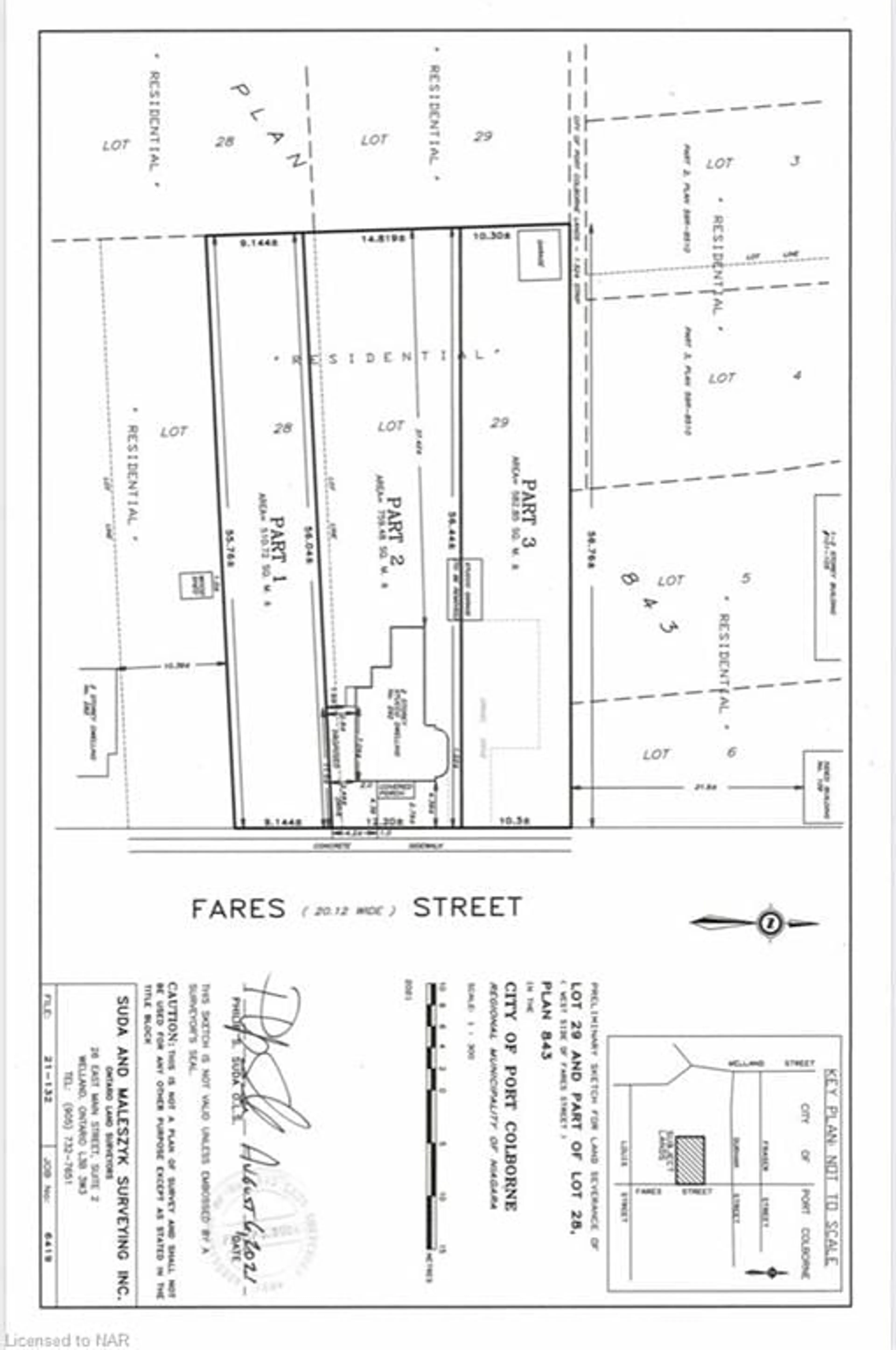 Floor plan for PT 3 LOT 29 Fares St, Port Colborne Ontario L3K 1W8