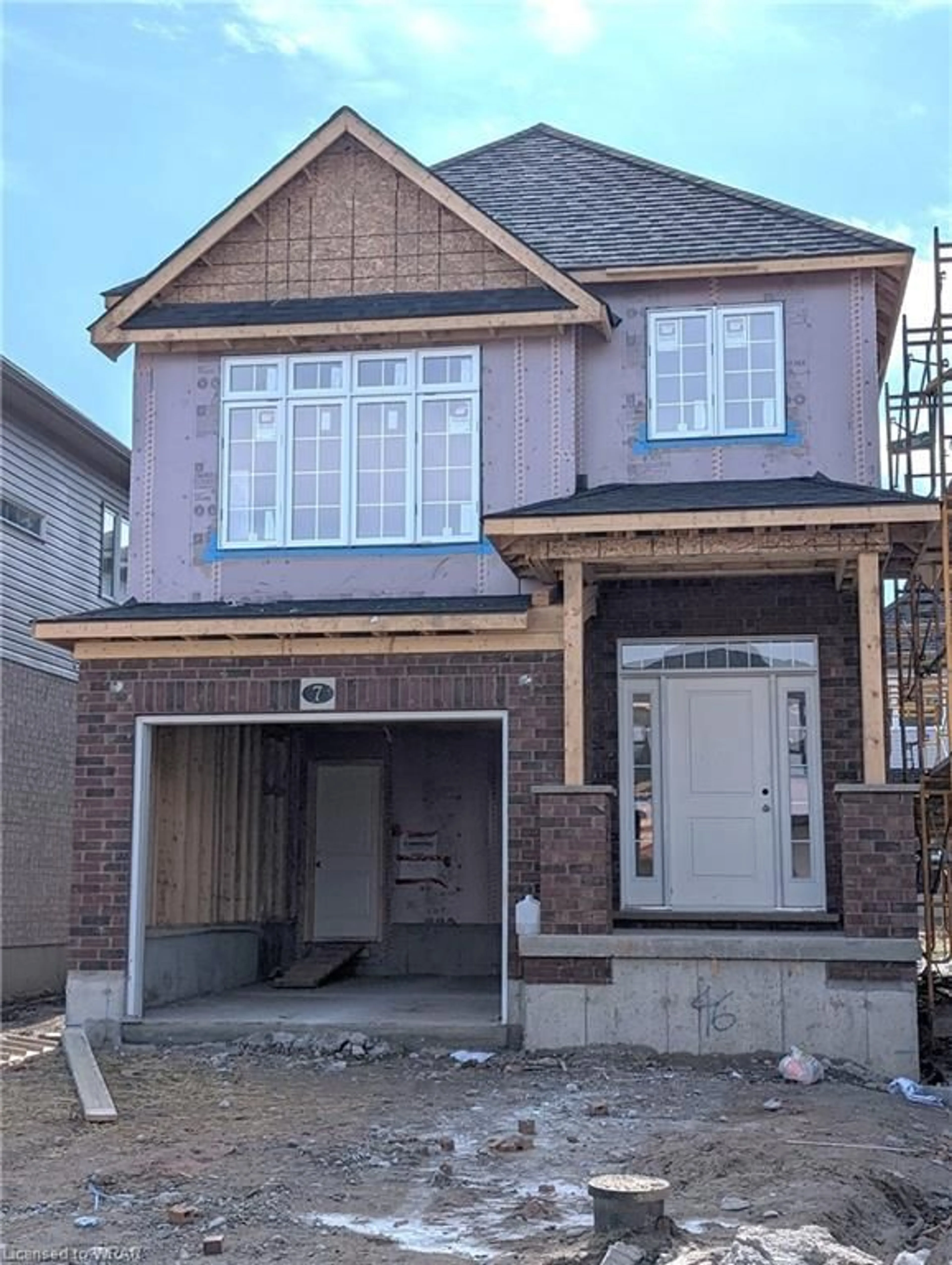 Home with brick exterior material for 7 Jacob Detweiller Dr #Lot 0046, Kitchener Ontario N2P 0K7