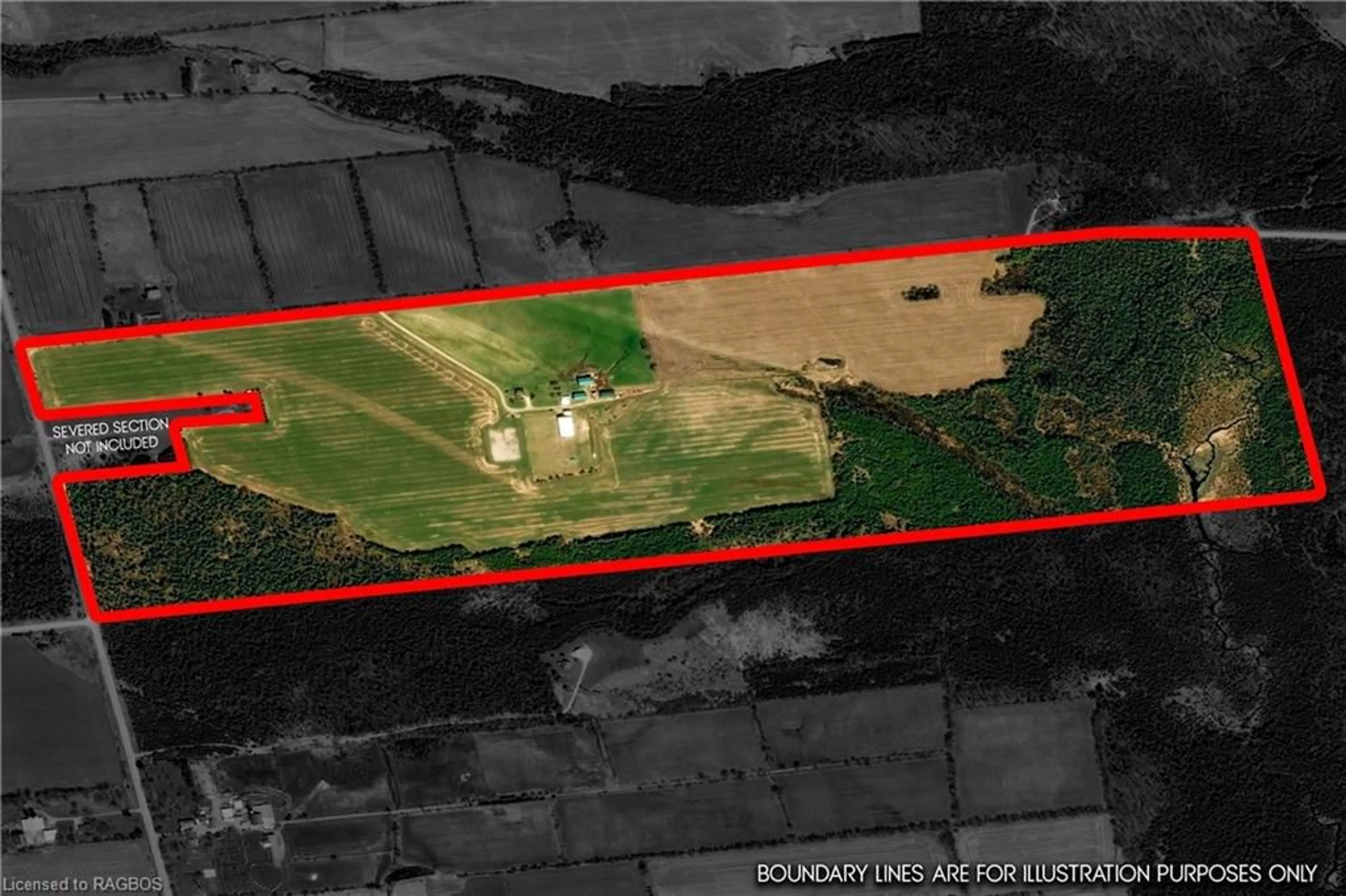 Picture of a map for 383318 Concession Road 4, West Grey Ontario N0G 1R0