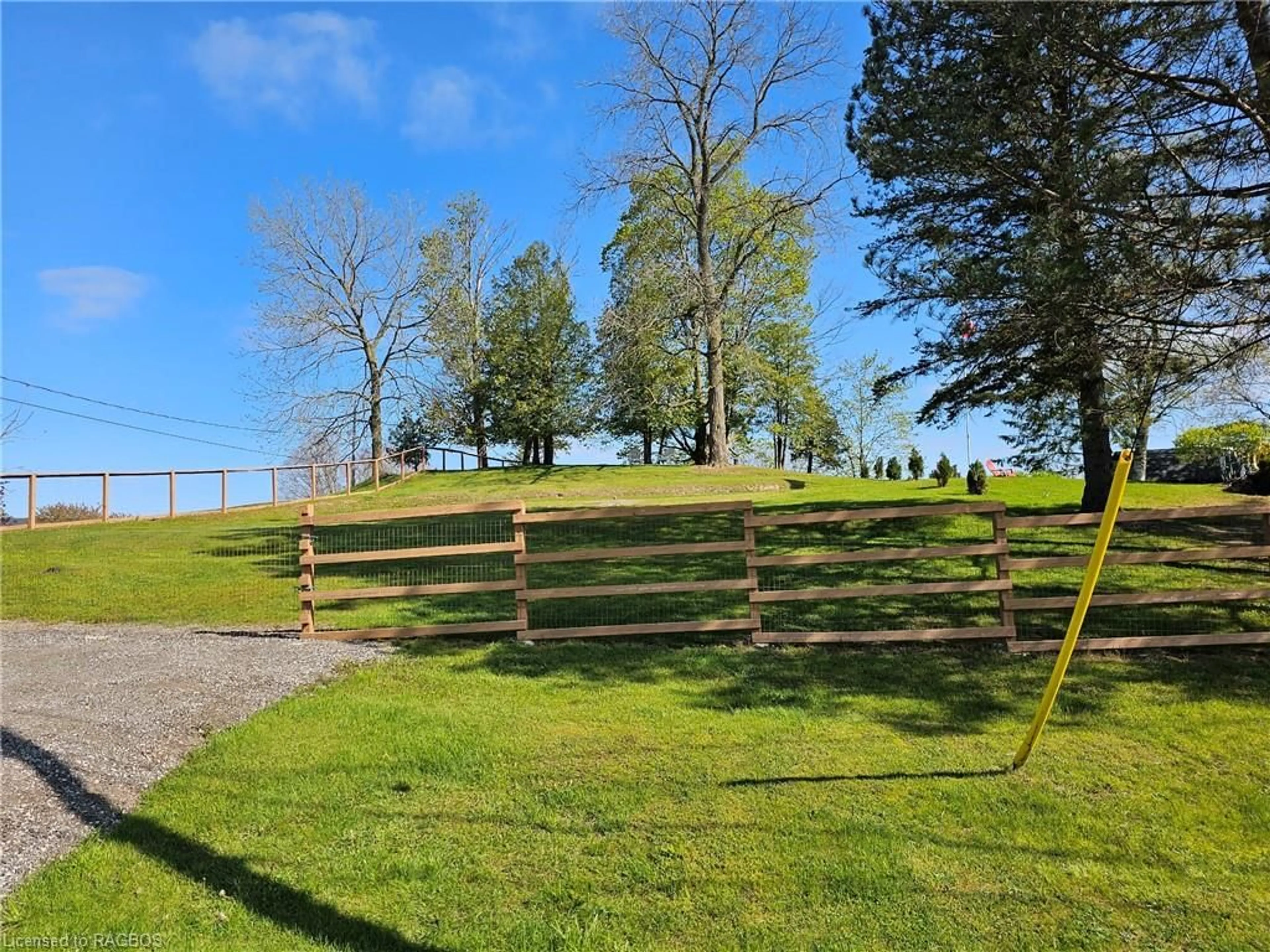 Fenced yard for LOT 32 PT 2 Church St, Paisley Ontario N0G 2N0