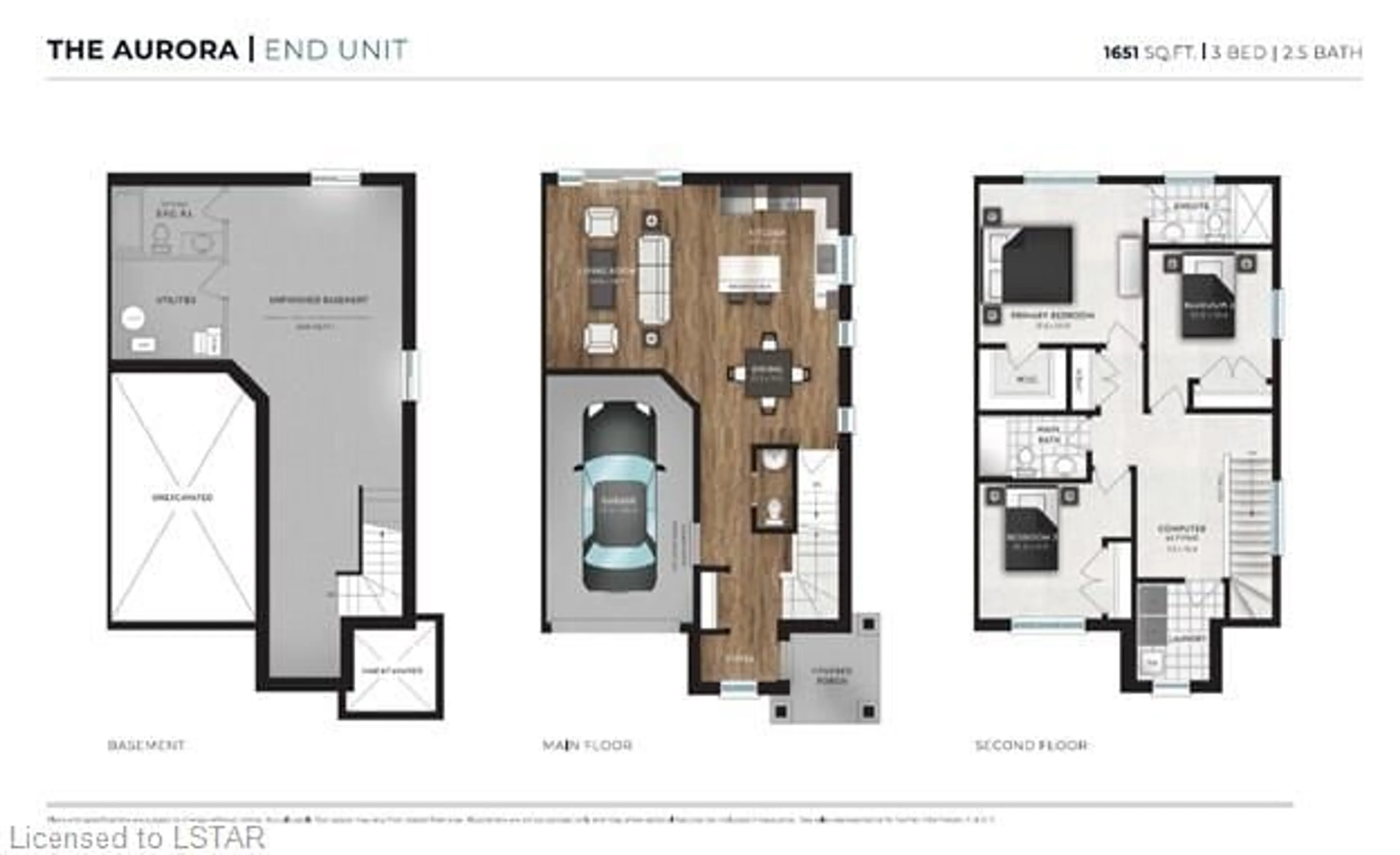 Floor plan for 93 Stonefield Lane #123, Ilderton Ontario N0M 2A0
