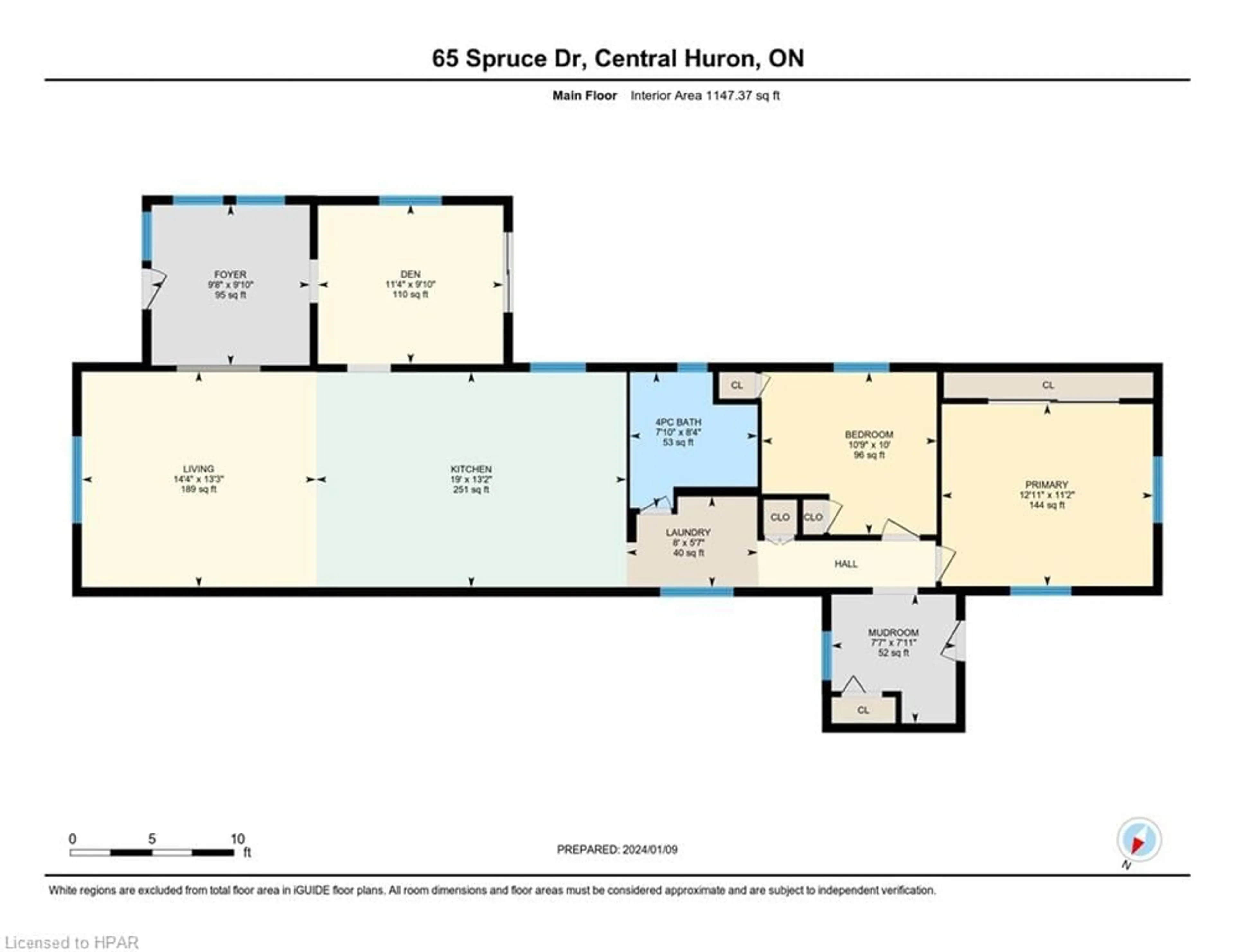 Floor plan for 312 Black Spruce Dr, Central Huron Ontario N0M 1G0