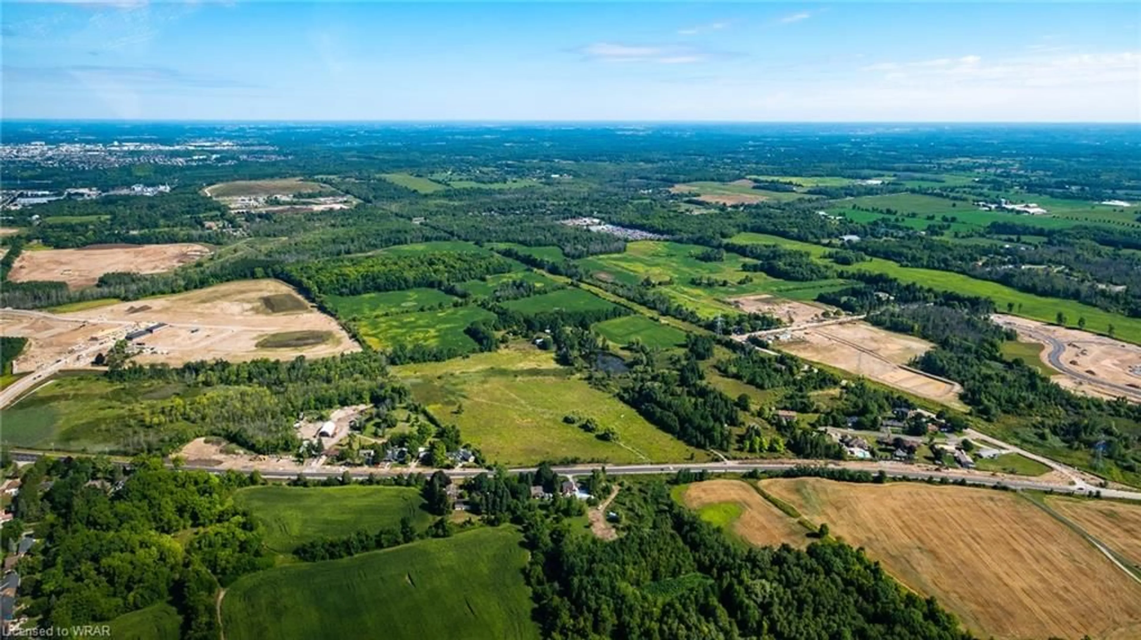 A pic from outside/outdoor area/front of a property/back of a property/a pic from drone, forest/trees view for 1791 Dundas St, Cambridge Ontario N1R 5S2