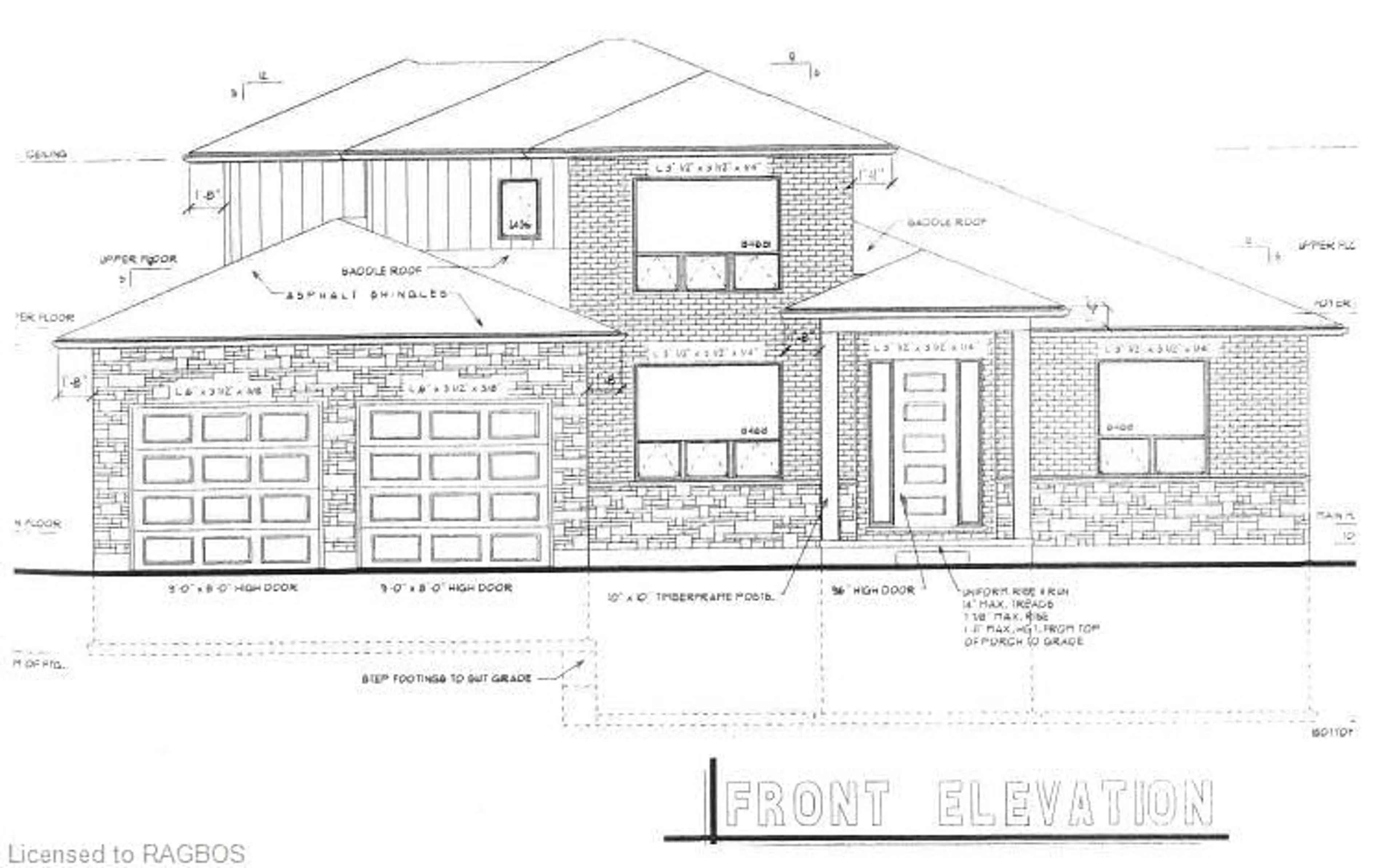 Frontside or backside of a home, the front or back of building for 958 Bogdanovic Way, Huron-Kinloss Ontario N2Z 0H4