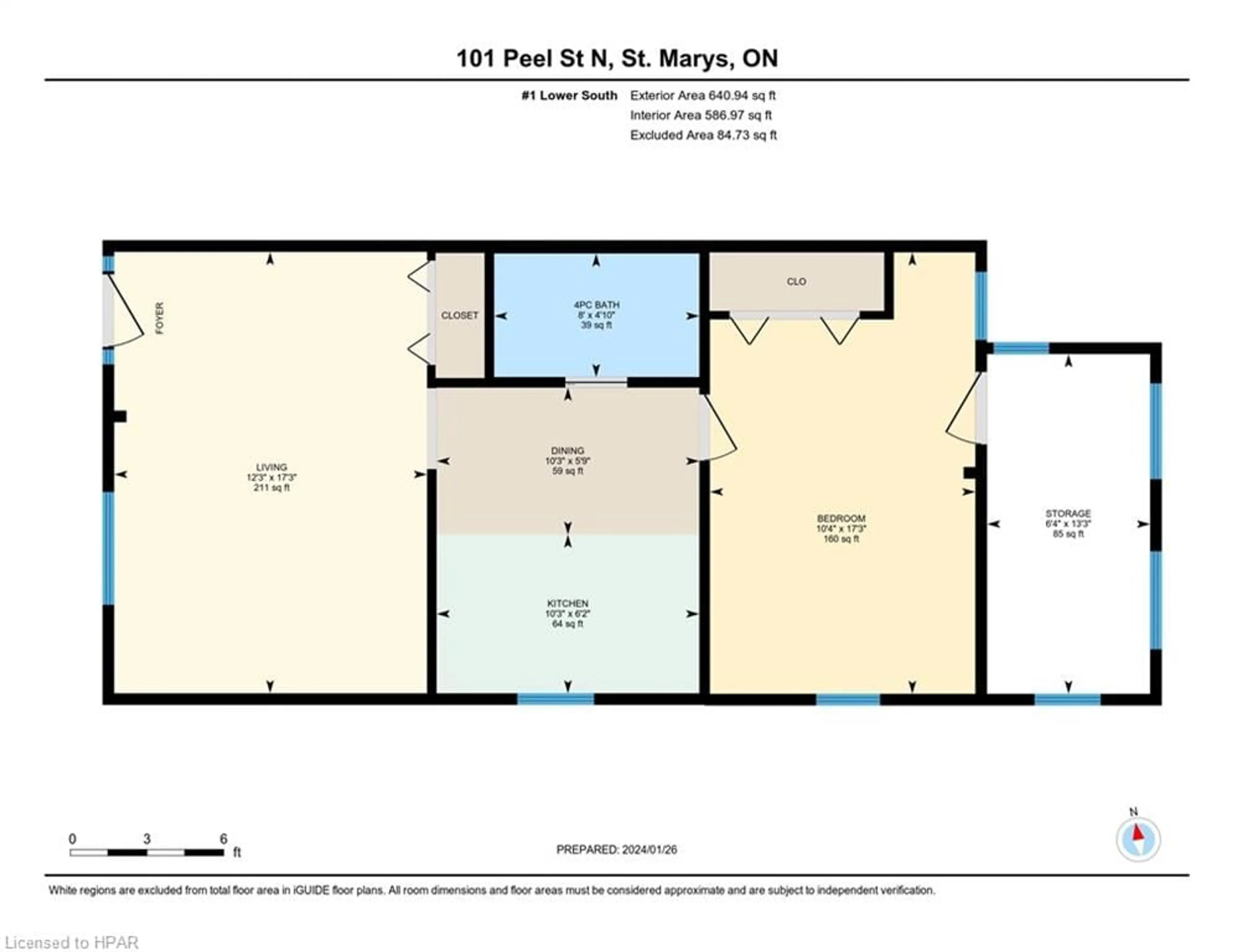 Floor plan for 101 Peel St, St. Marys Ontario N4X 1C2