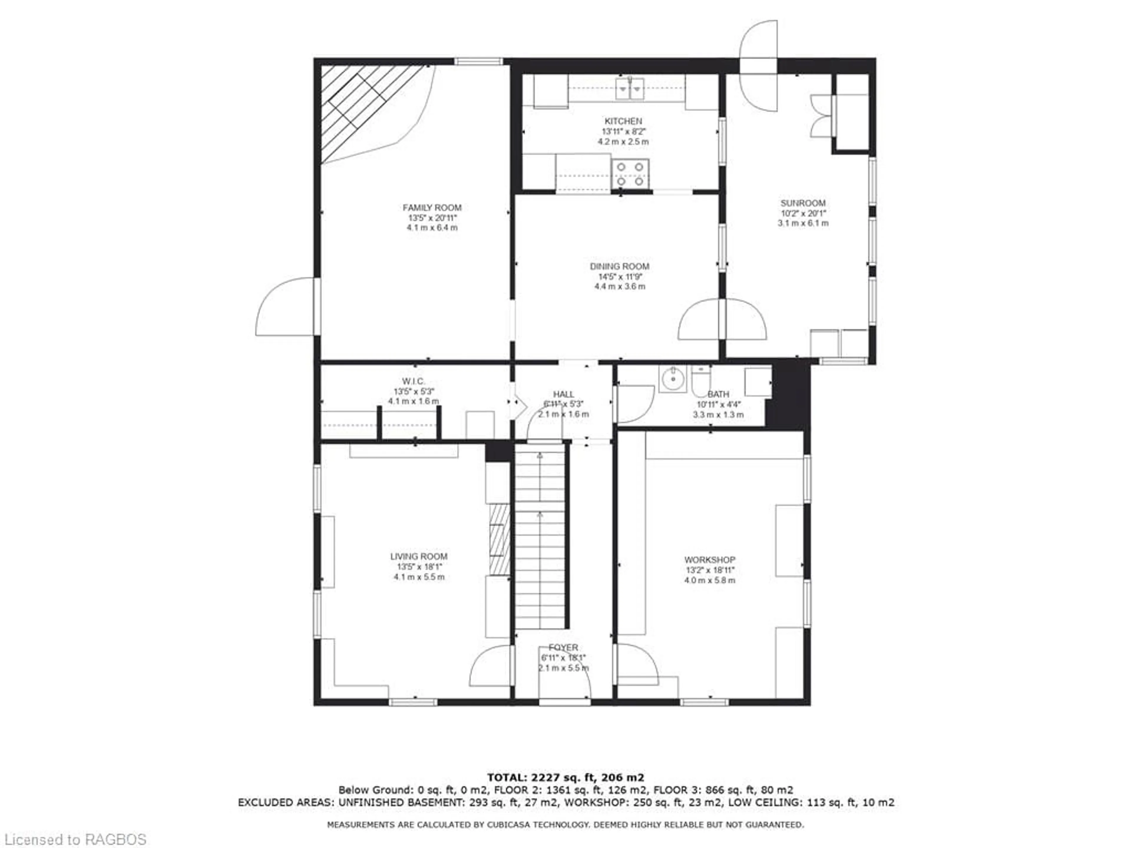 Floor plan for 10 Geddes St E, Clifford Ontario N0G 1M0