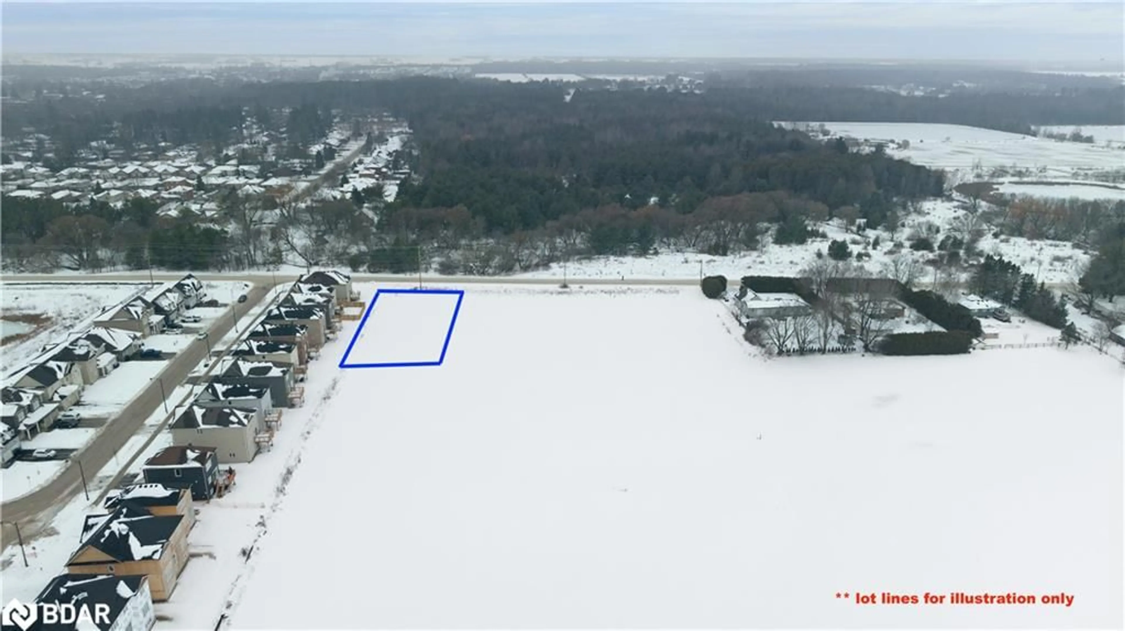 Picture of a map for LOT 26 PT 1 & 1 Mowat St, Stayner Ontario L0M 1S0