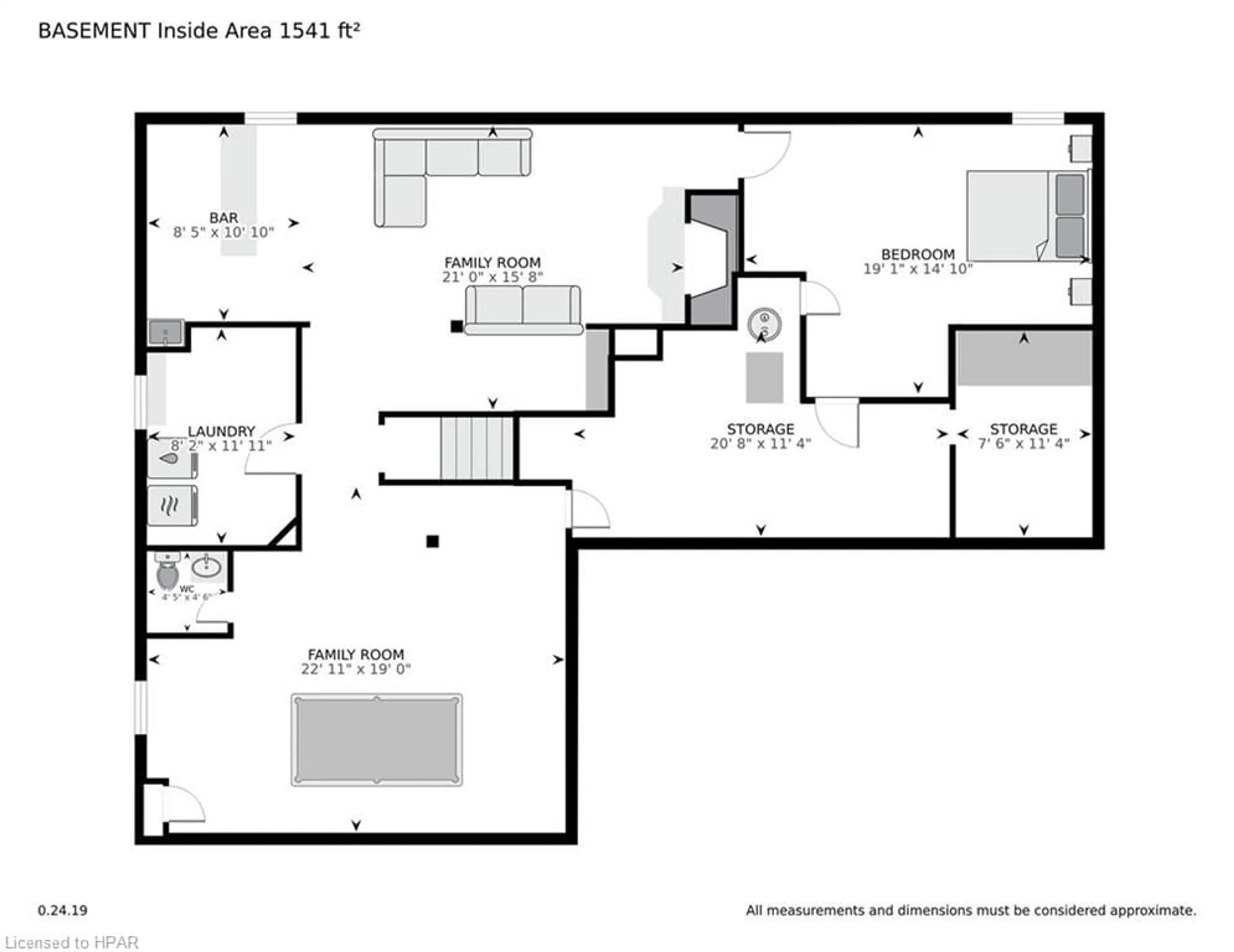 Floor plan for 44 Albert St, Mitchell Ontario N0K 1N0