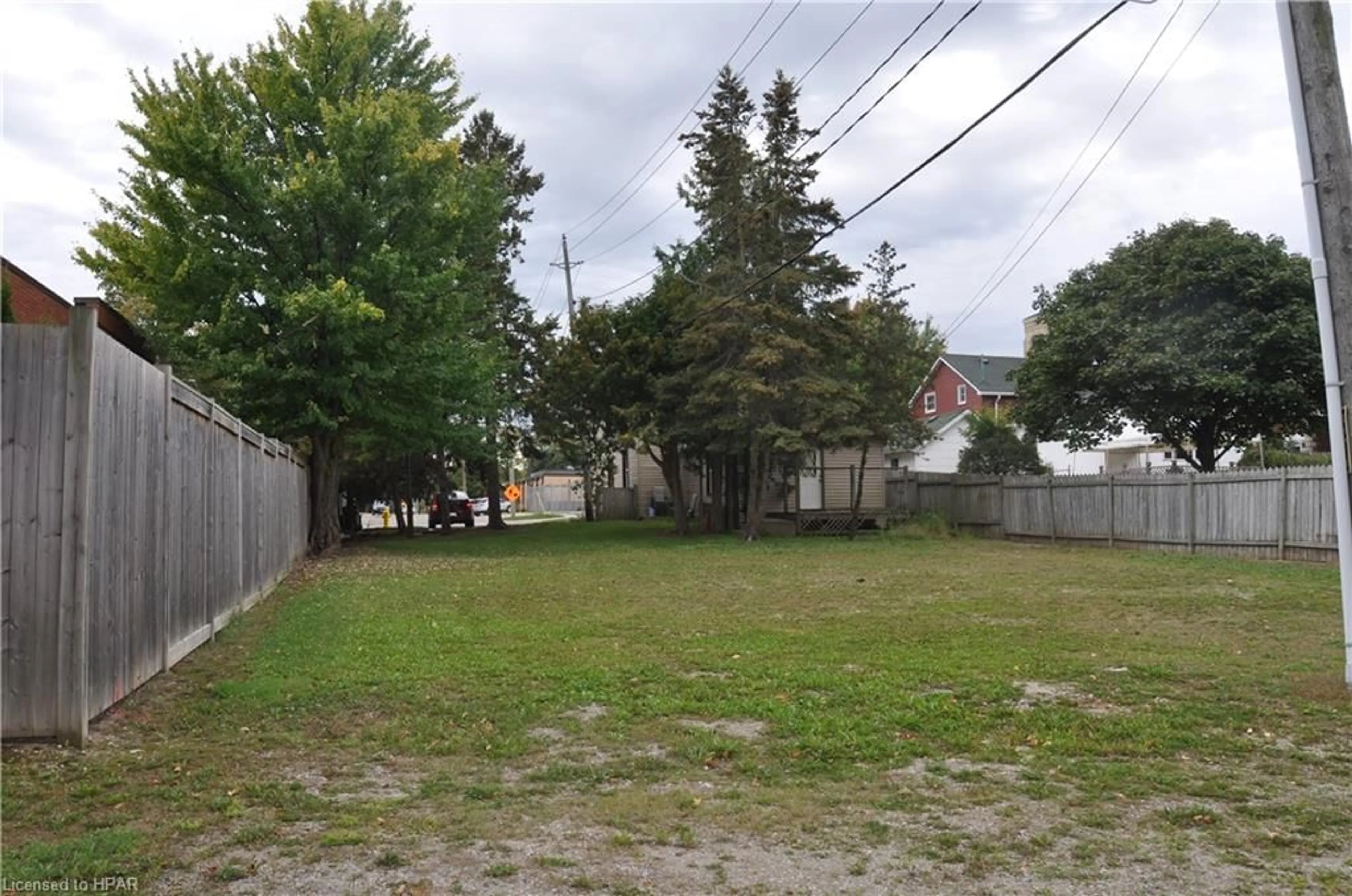 Fenced yard for 50 Goderich St E, Seaforth Ontario N0K 1W0