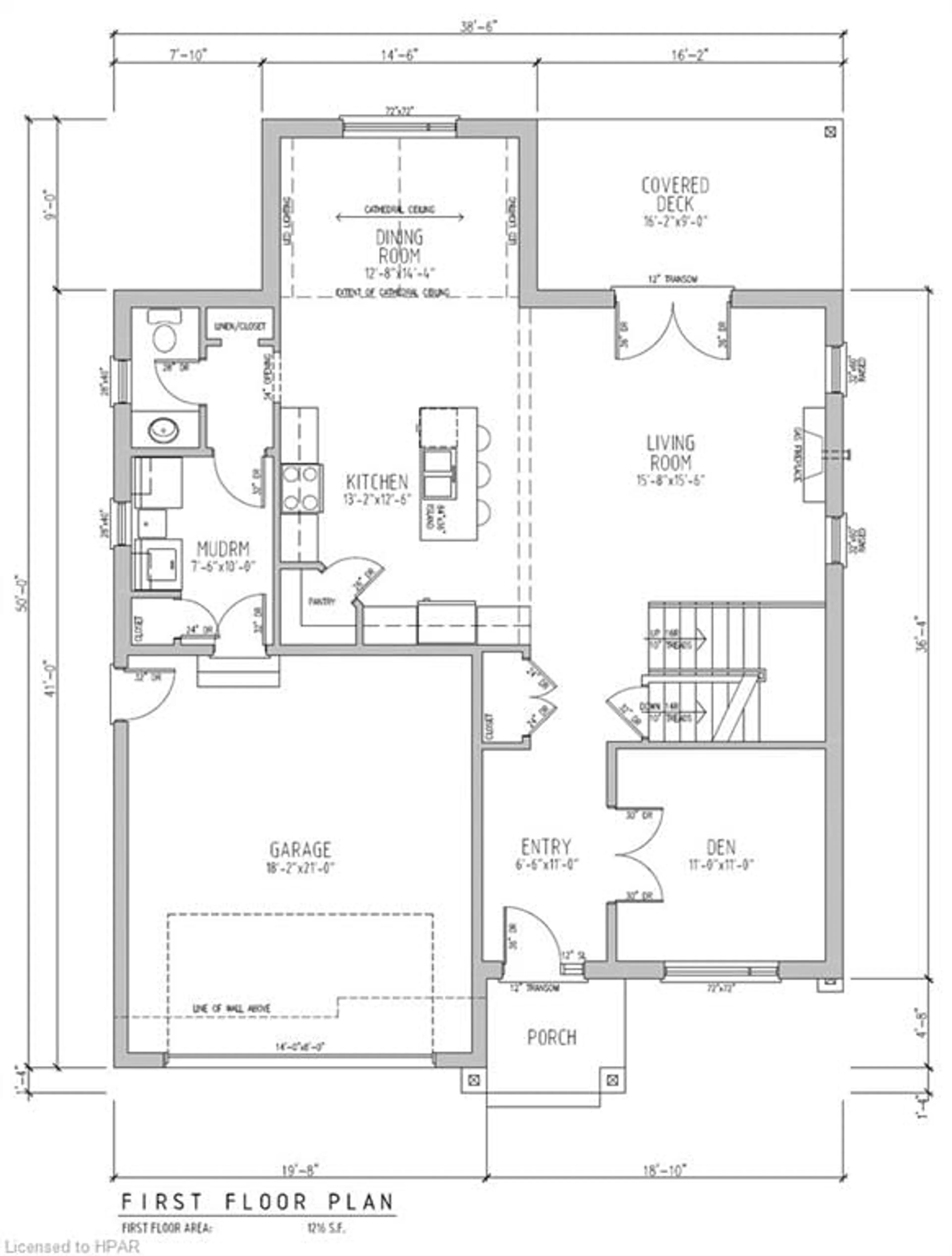 Floor plan for 127 Kastner St, Stratford Ontario N5A 0J7