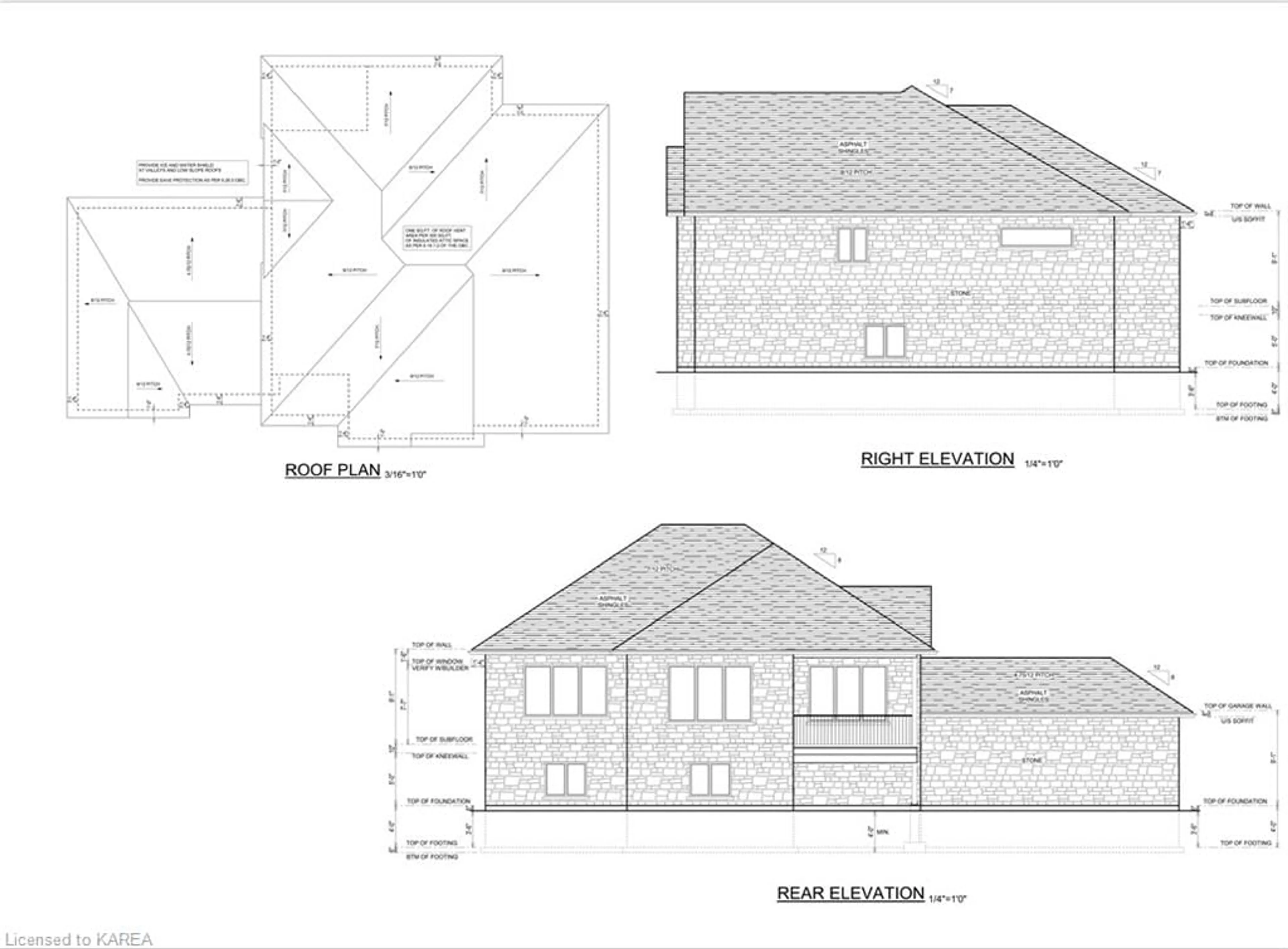 Floor plan for LOT A7 Hetu Rd, Gananoque Ontario K7G 2V3