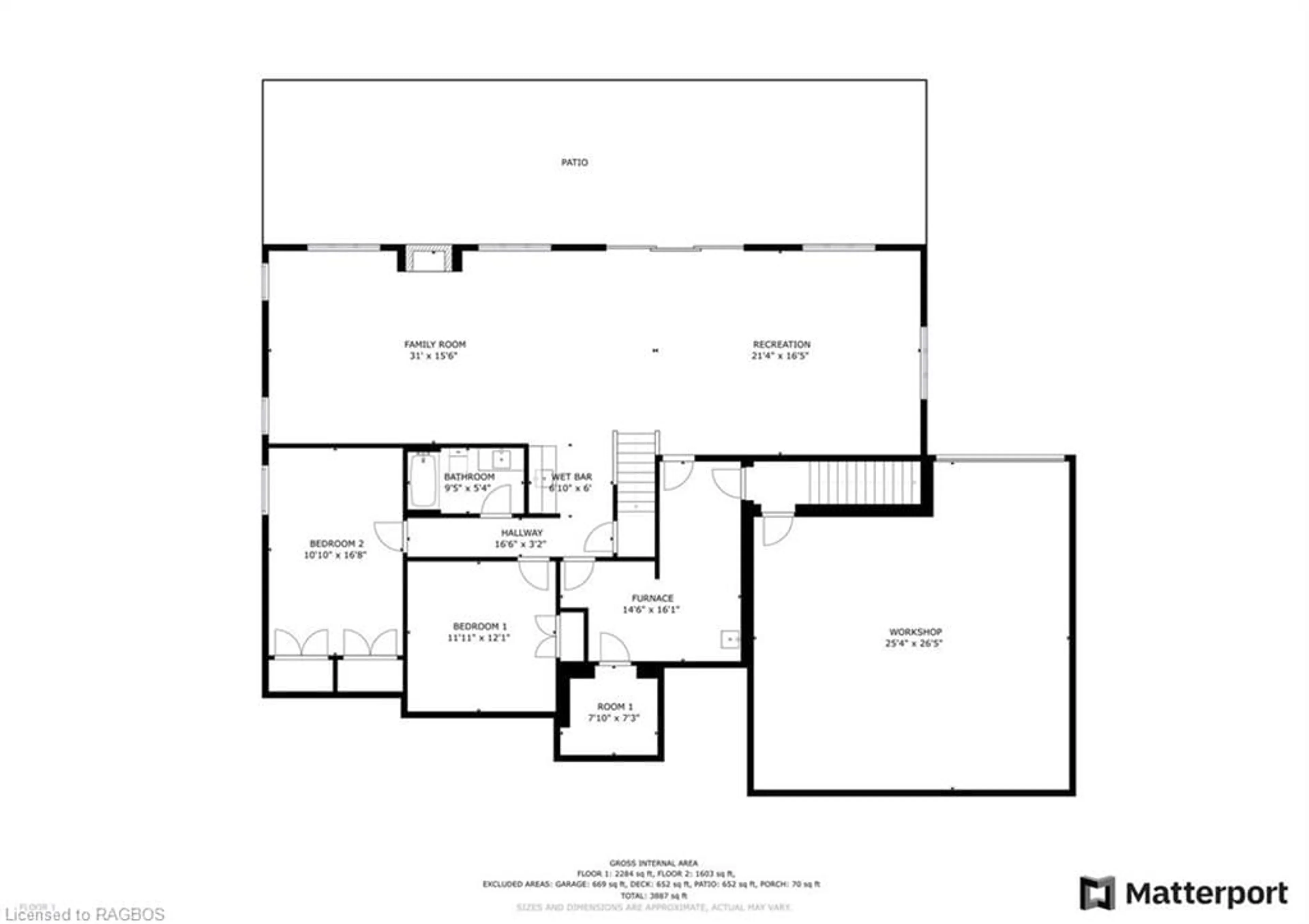 Floor plan for 49 Islandview Dr, Chesley Lake Ontario N0H 1A0