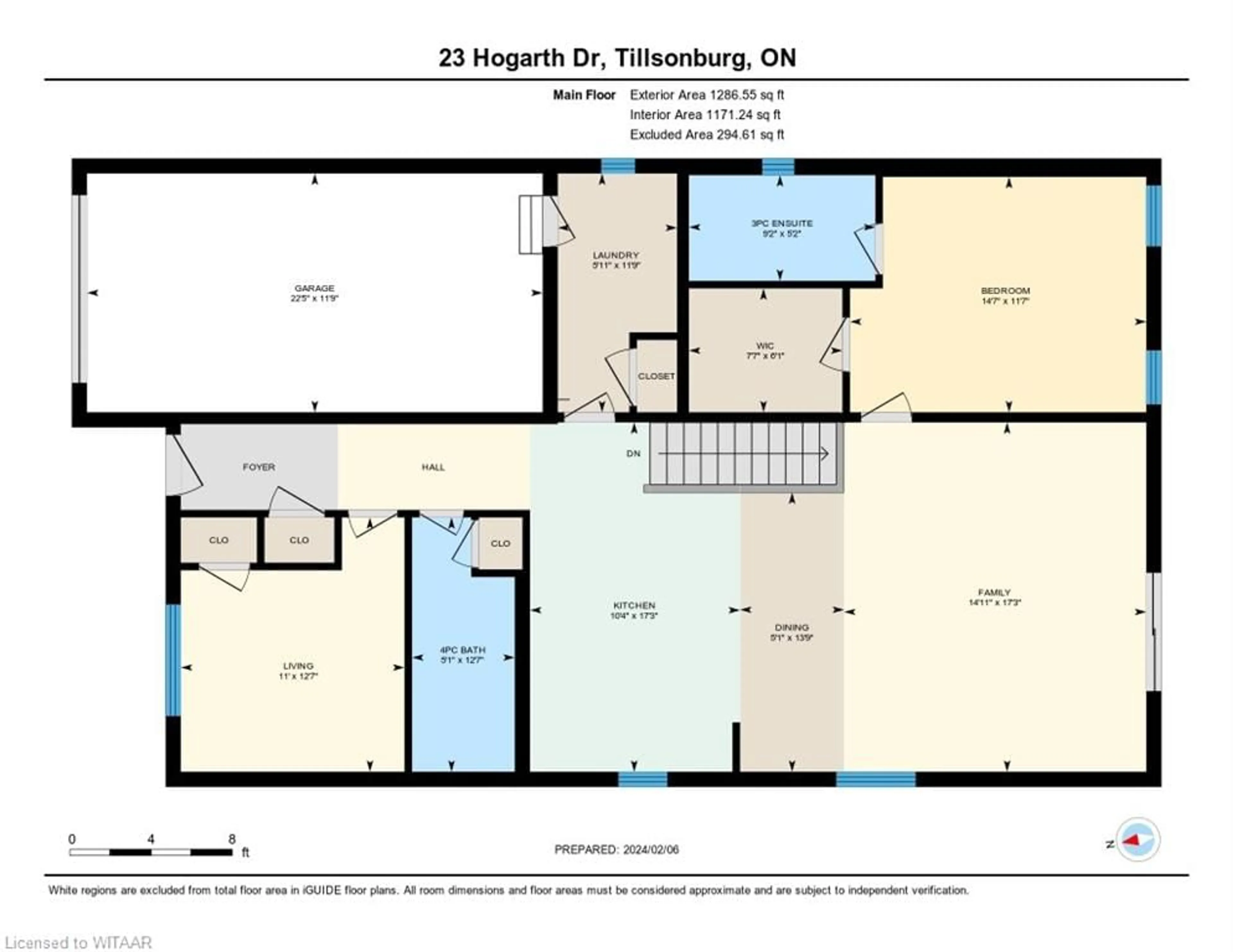 Floor plan for 23 Hogarth Dr, Tillsonburg Ontario N4G 0C2