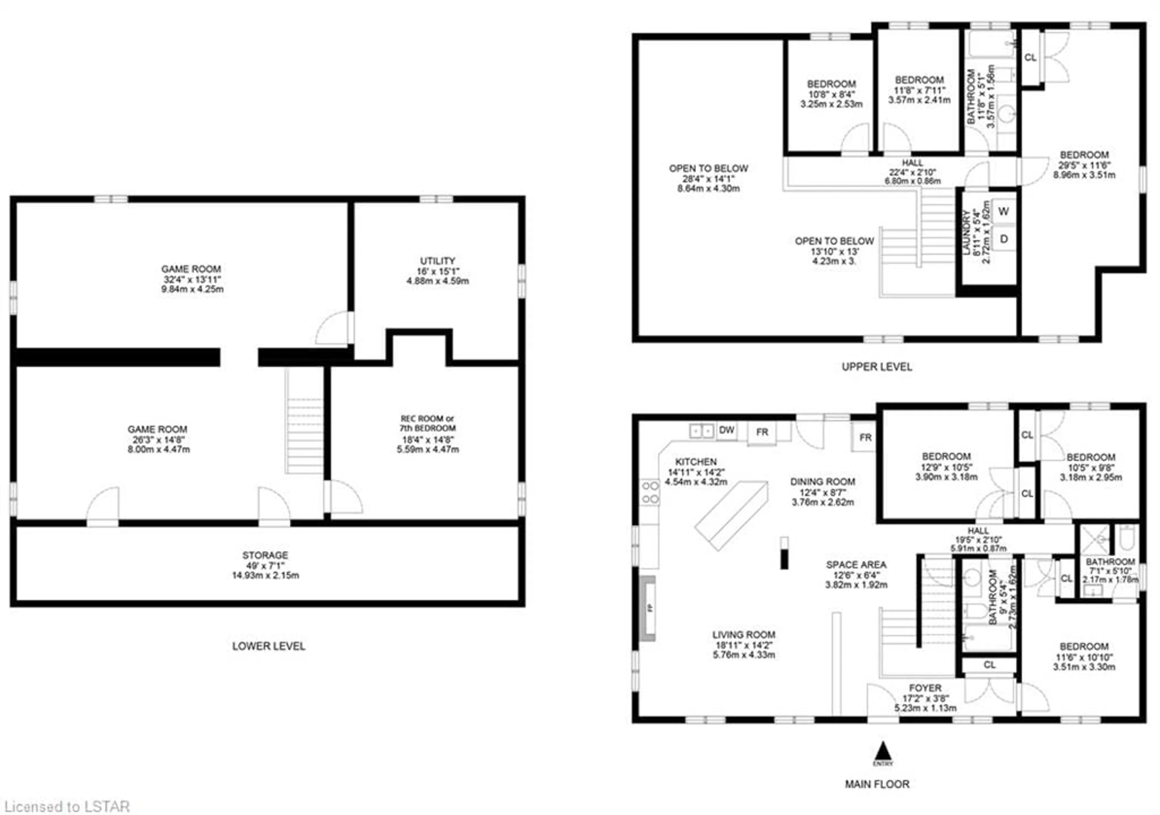 Floor plan for 71852 Sunview Avenue Ave, Dashwood Ontario N0M 1N0
