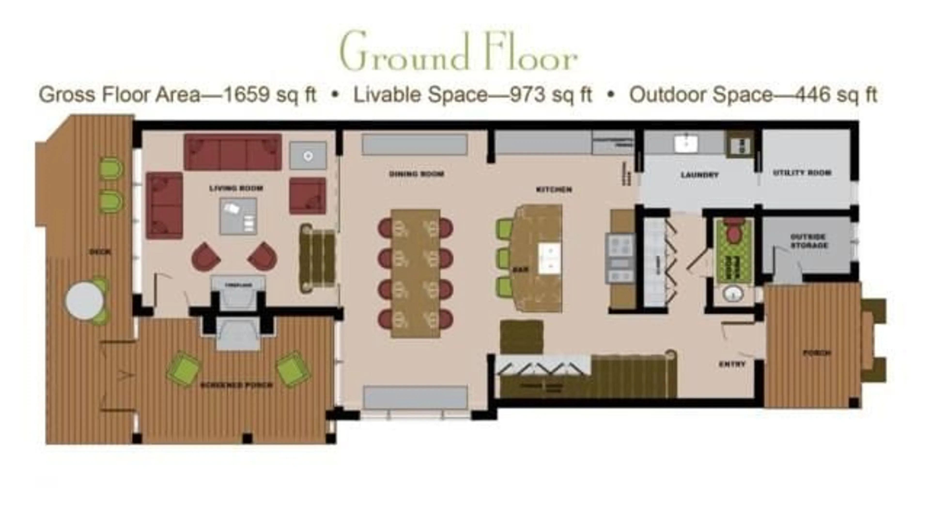 Floor plan for 1003 Matthews Dr #C4-5A, Windermere Ontario P0B 1P0