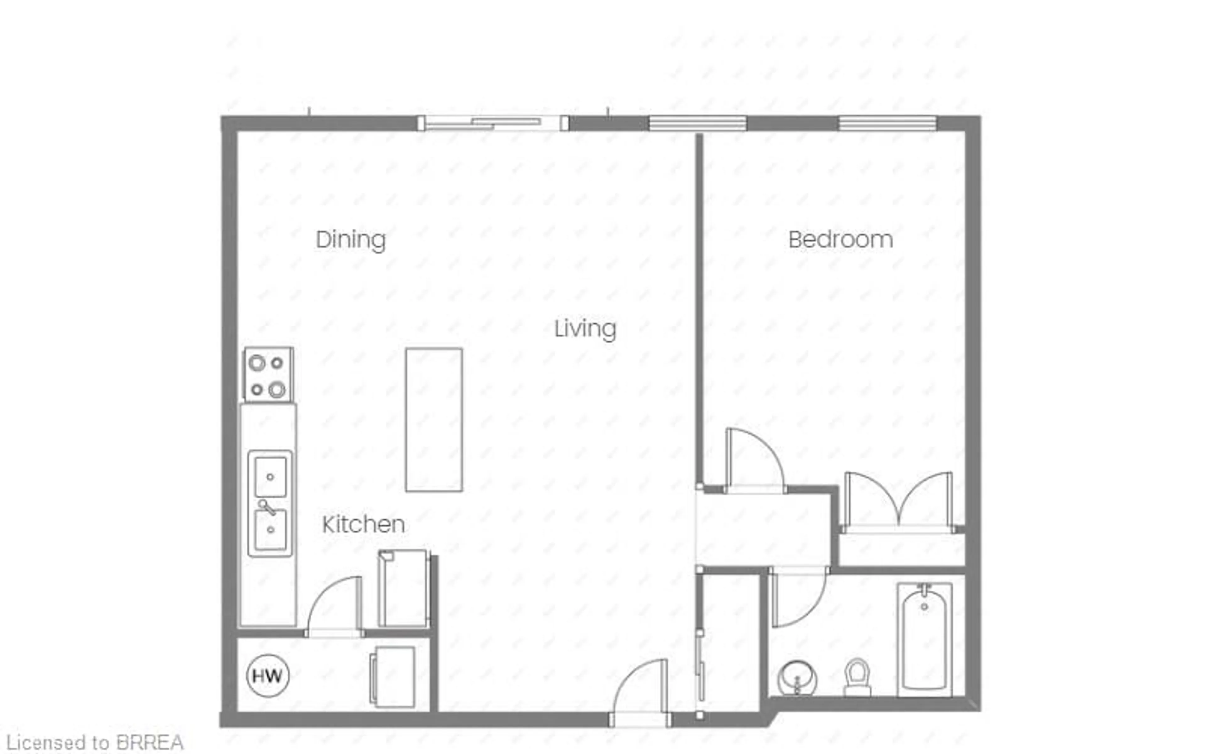 Floor plan for 581 Strasburg Rd, Kitchener Ontario N2E 1P2