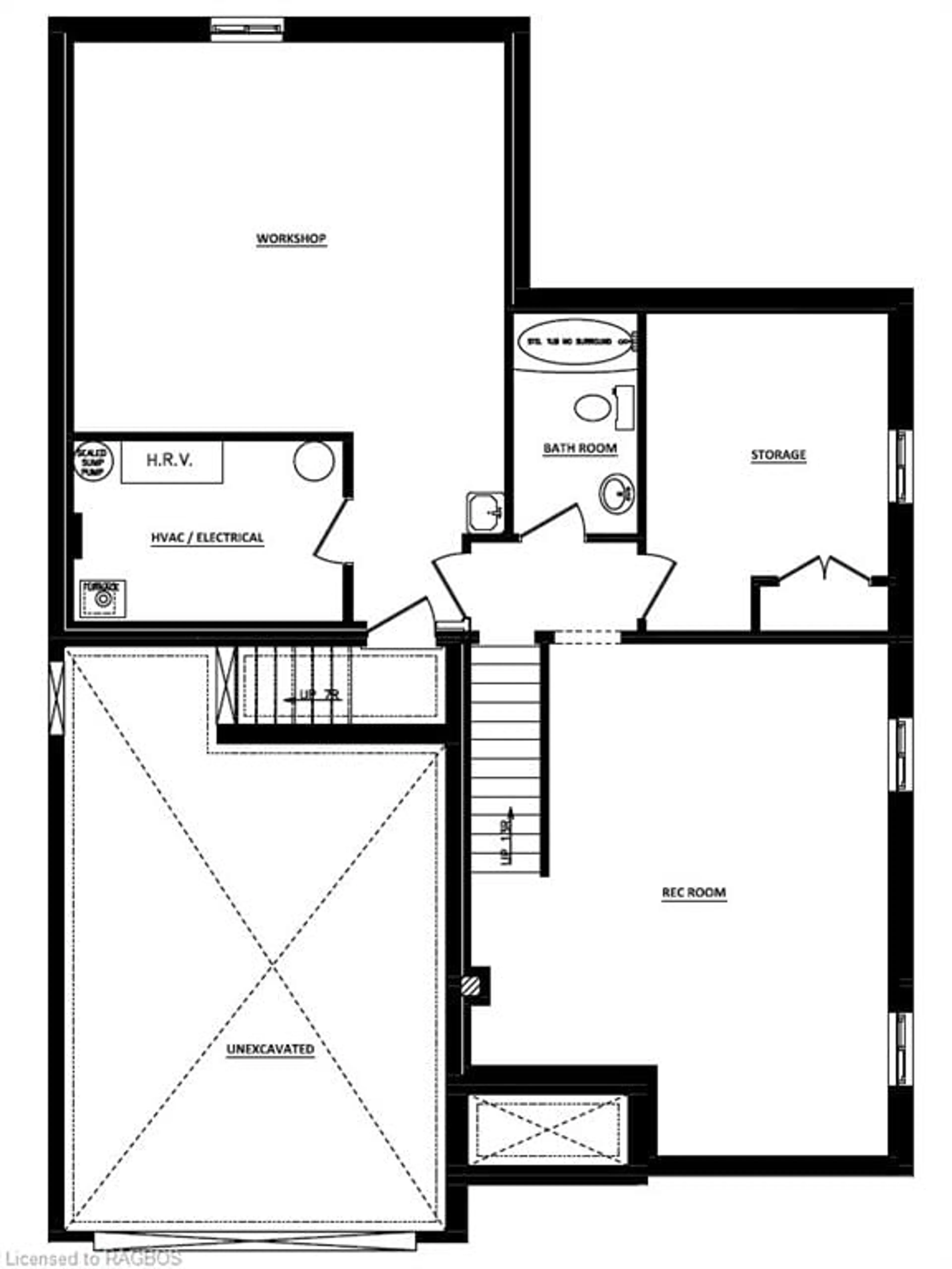 Floor plan for 19 Grenville St, Southampton Ontario N0H 2L0