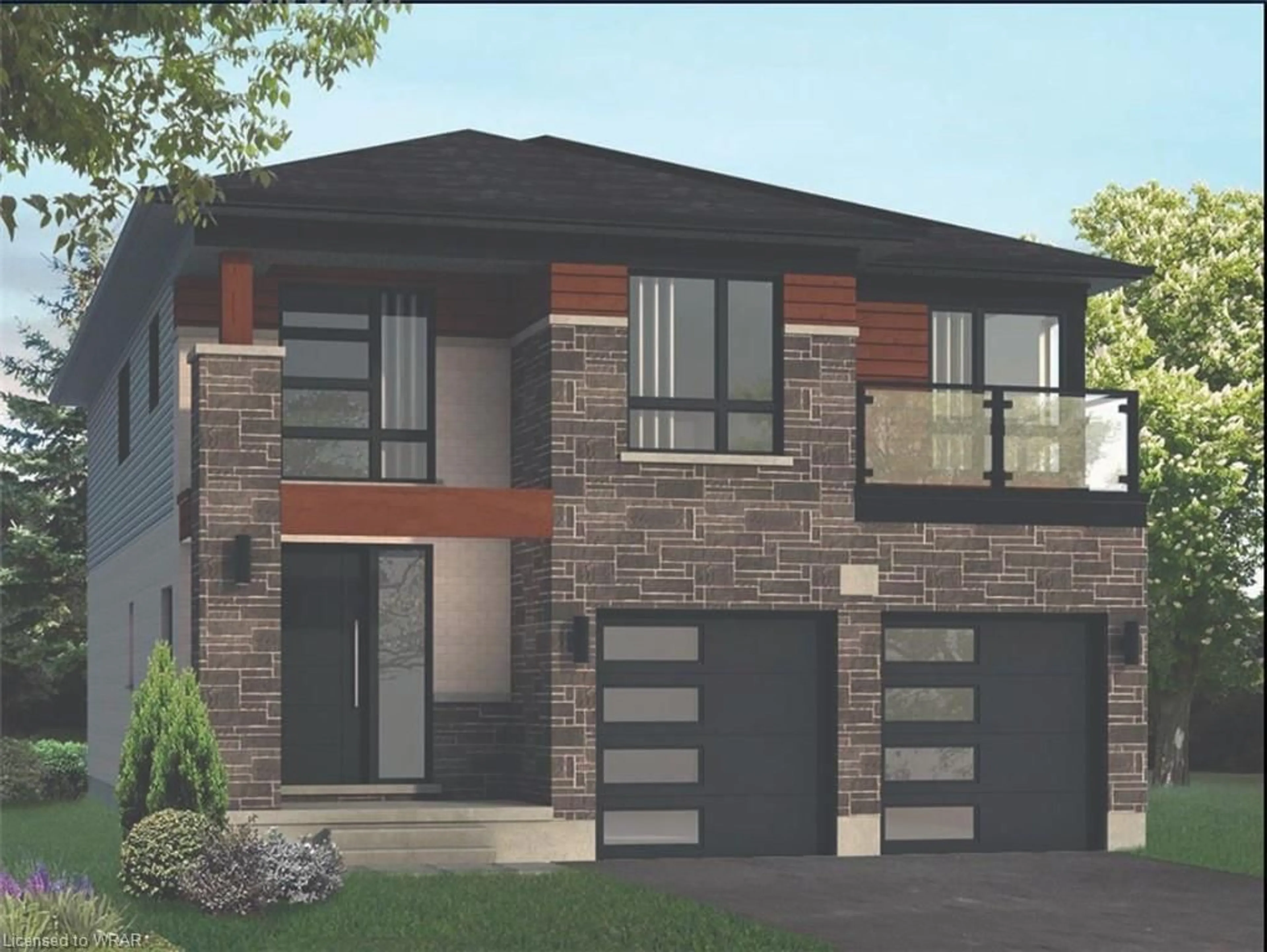 Home with brick exterior material for 97 Shaded Creek Dr #Lot 0016, Kitchener Ontario N2P 0K7