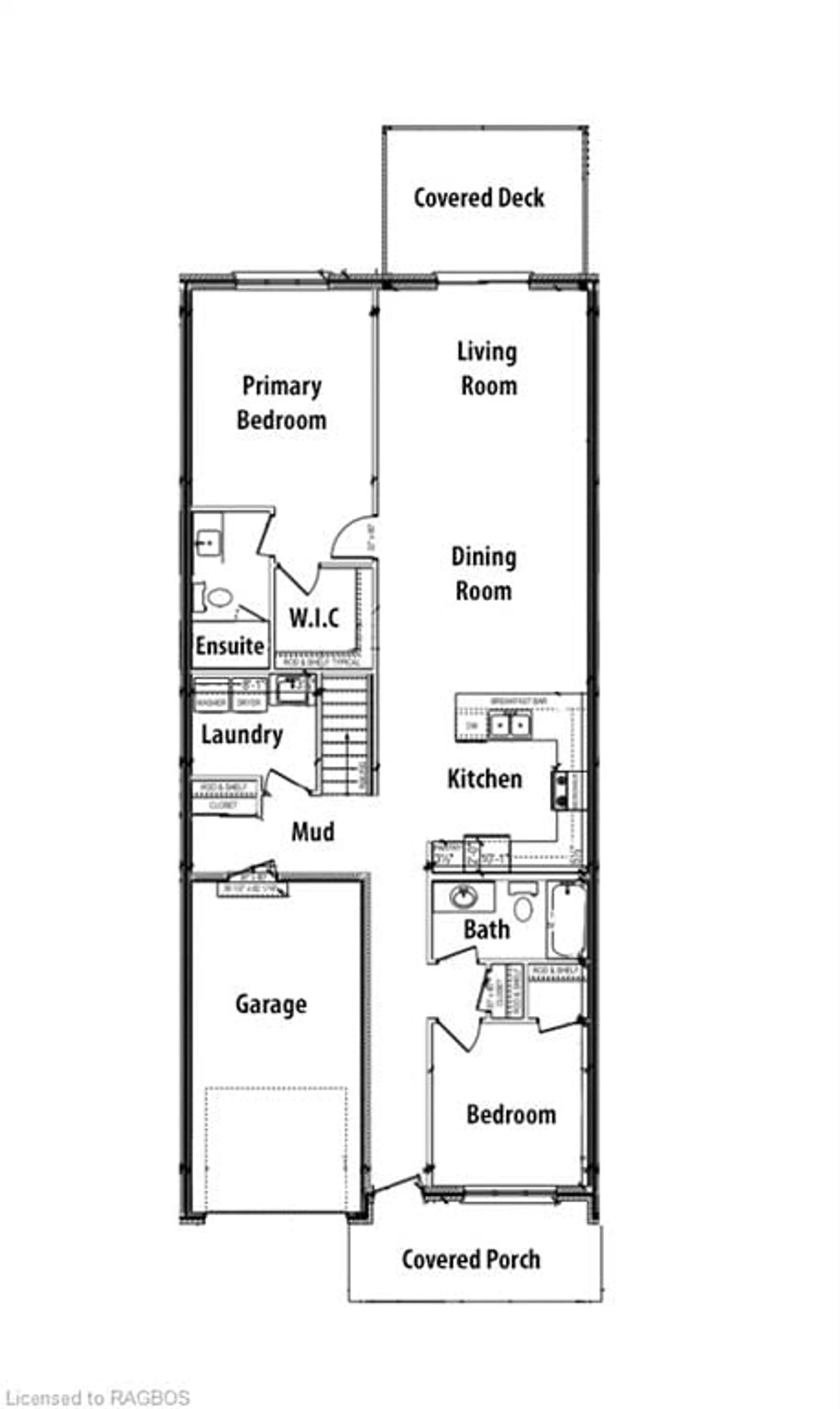 Floor plan for 705 18th St, Hanover Ontario N4N 3B8