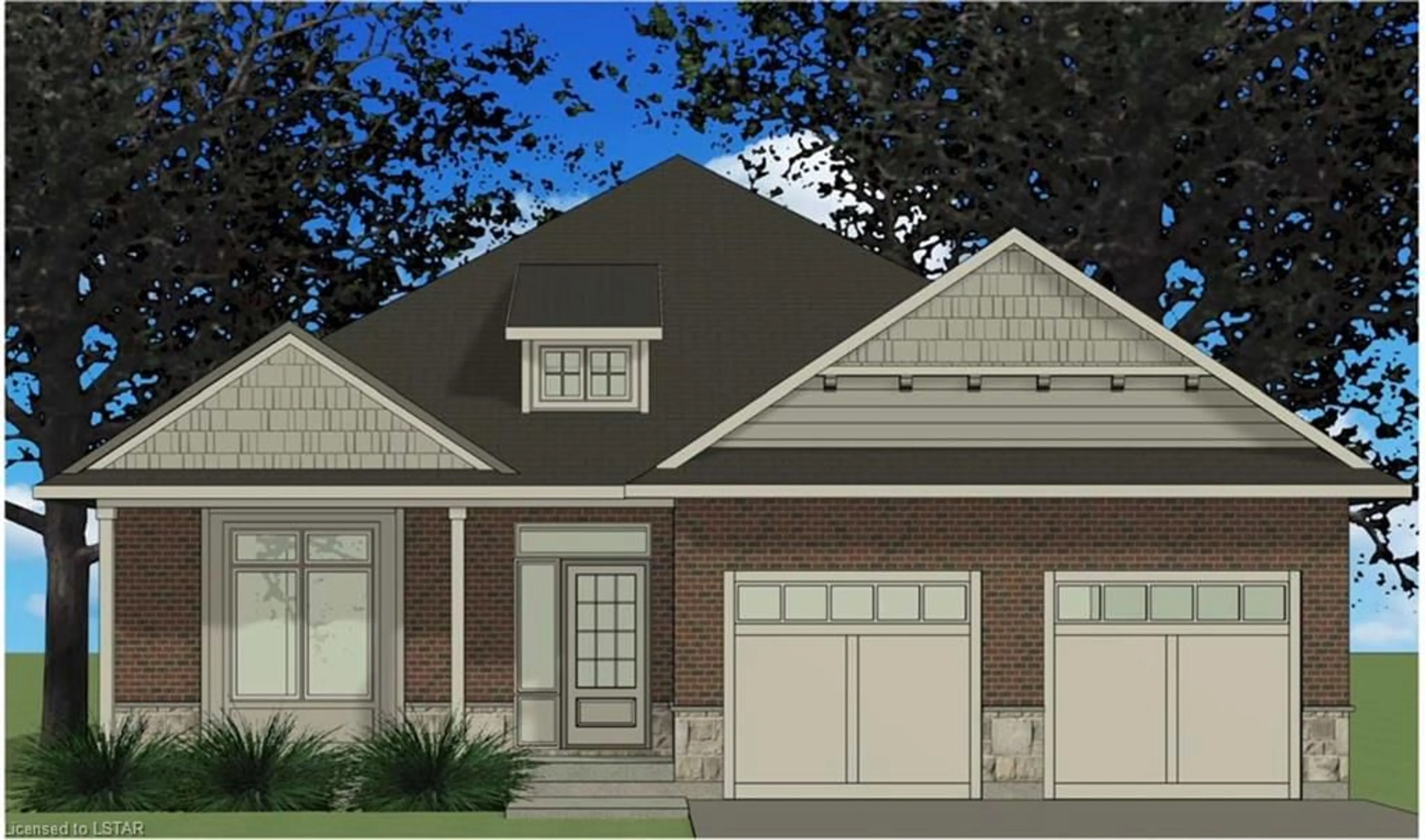 Home with brick exterior material for 194 Timberwalk Trail, Ilderton Ontario N0M 2A0