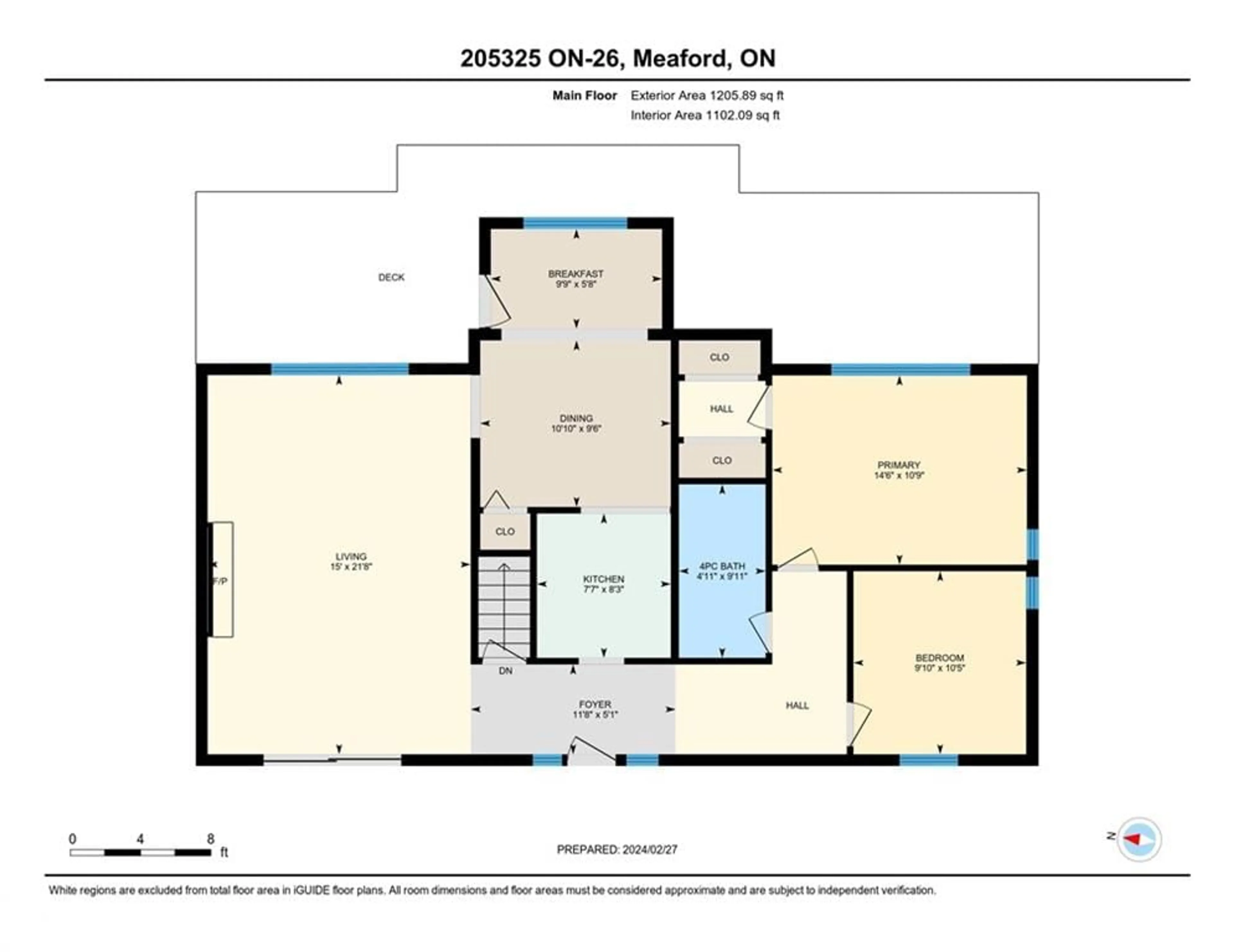 Floor plan for 205325 Highway 26, Meaford Ontario N4L 1W5