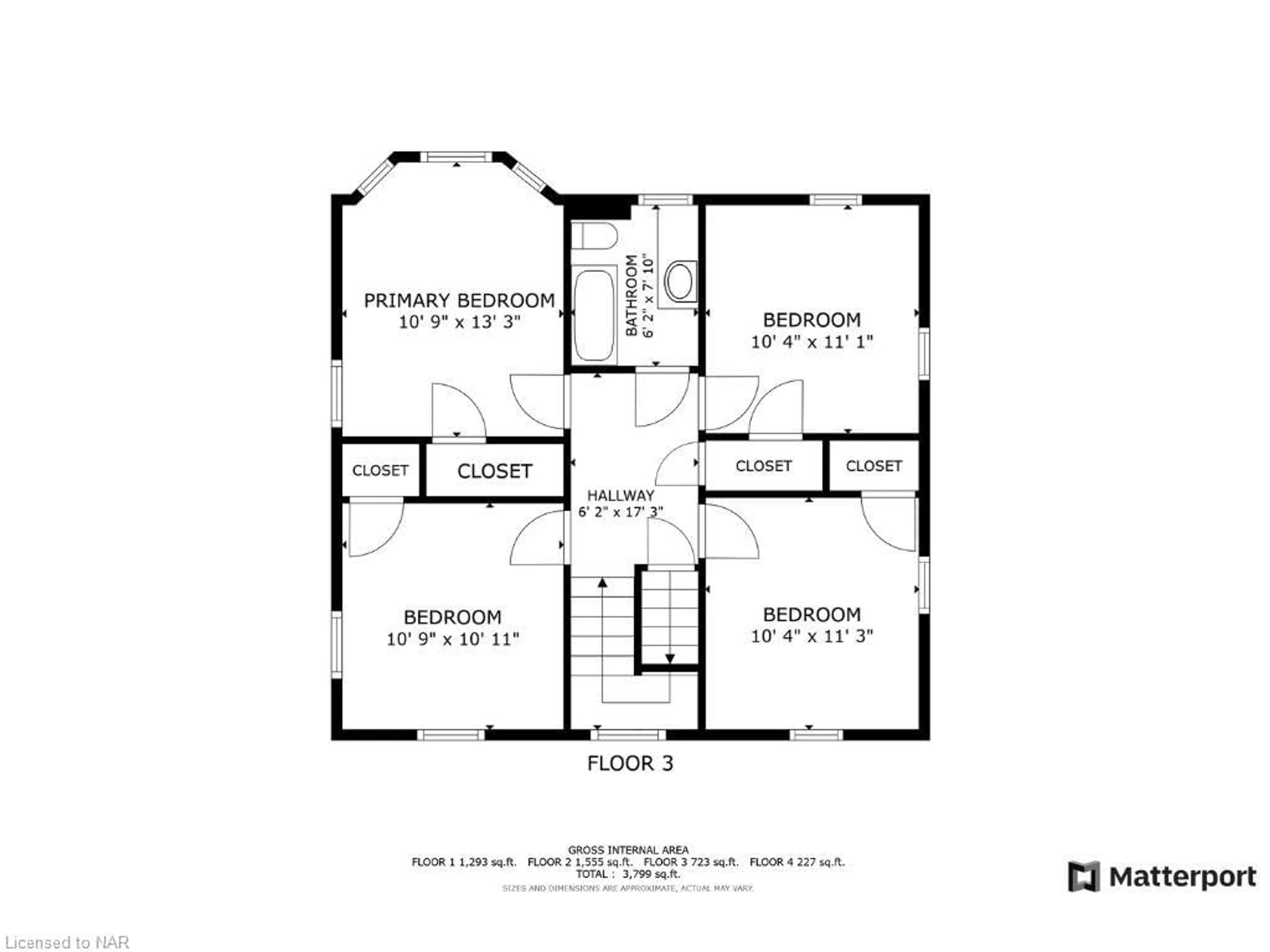 Floor plan for 5002 Jepson St, Niagara Falls Ontario L2E 1K2
