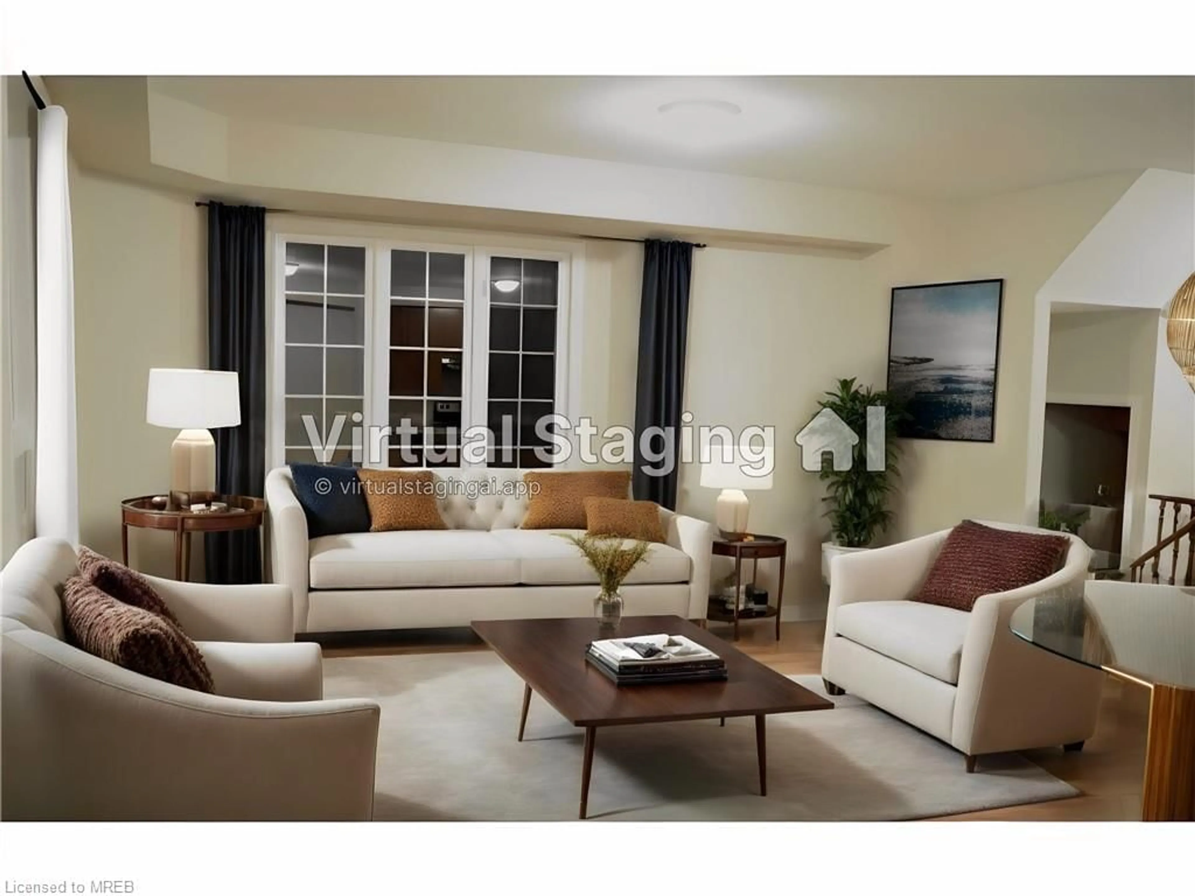 Living room for 2101 English Cres, Burlington Ontario L7L 7B3