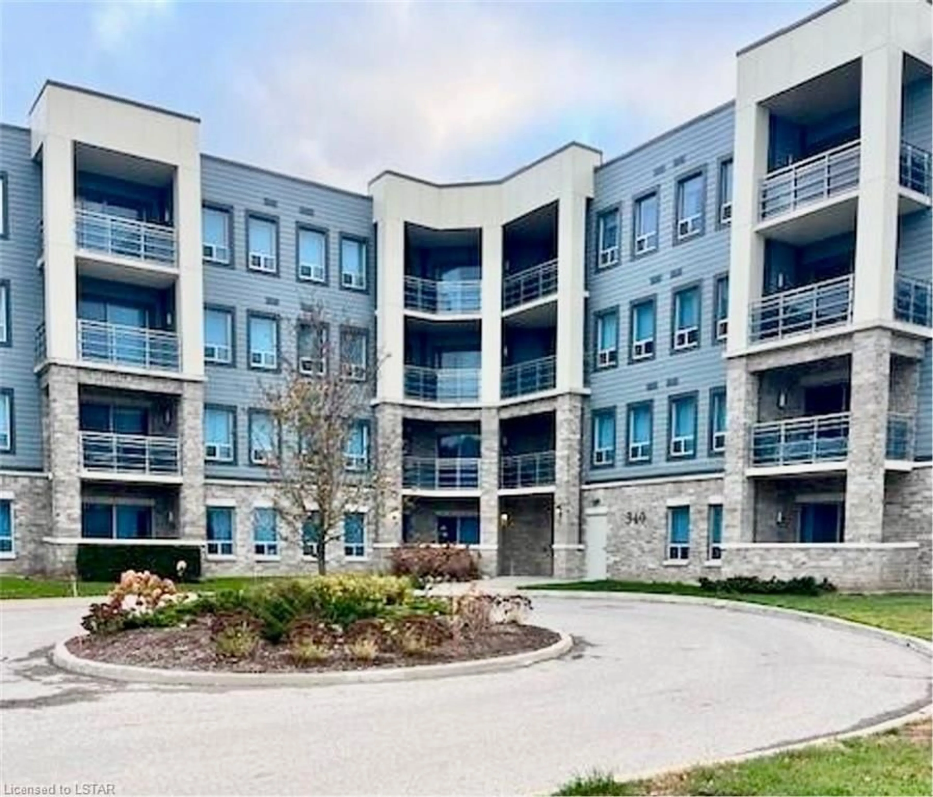 A pic from exterior of the house or condo for 340 Sugarcreek Trail #102, London Ontario N6H 0G4