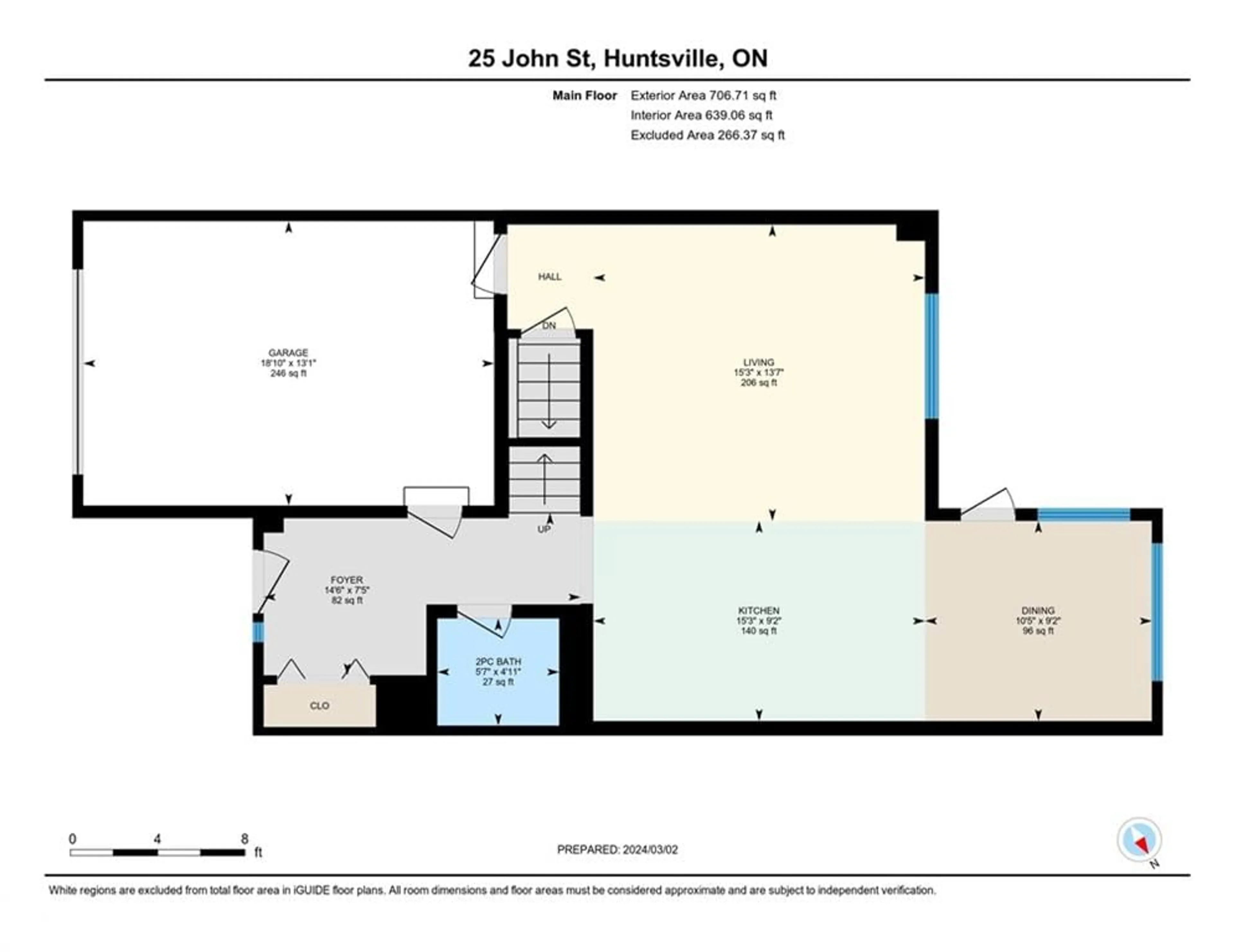 Floor plan for 25 John St, Huntsville Ontario P1H 1H2