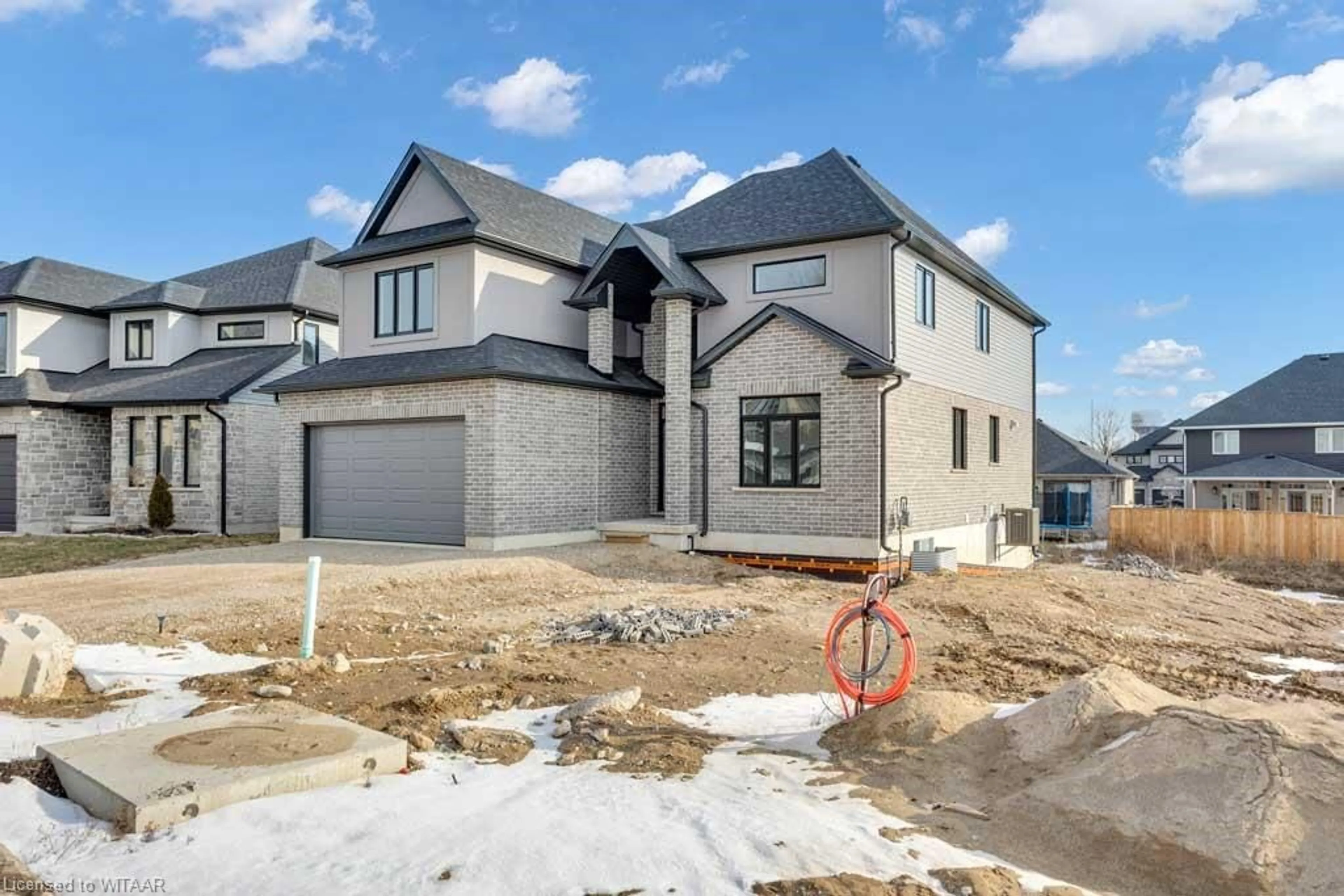 Frontside or backside of a home for 518 Masters Dr, Woodstock Ontario N4T 0L2