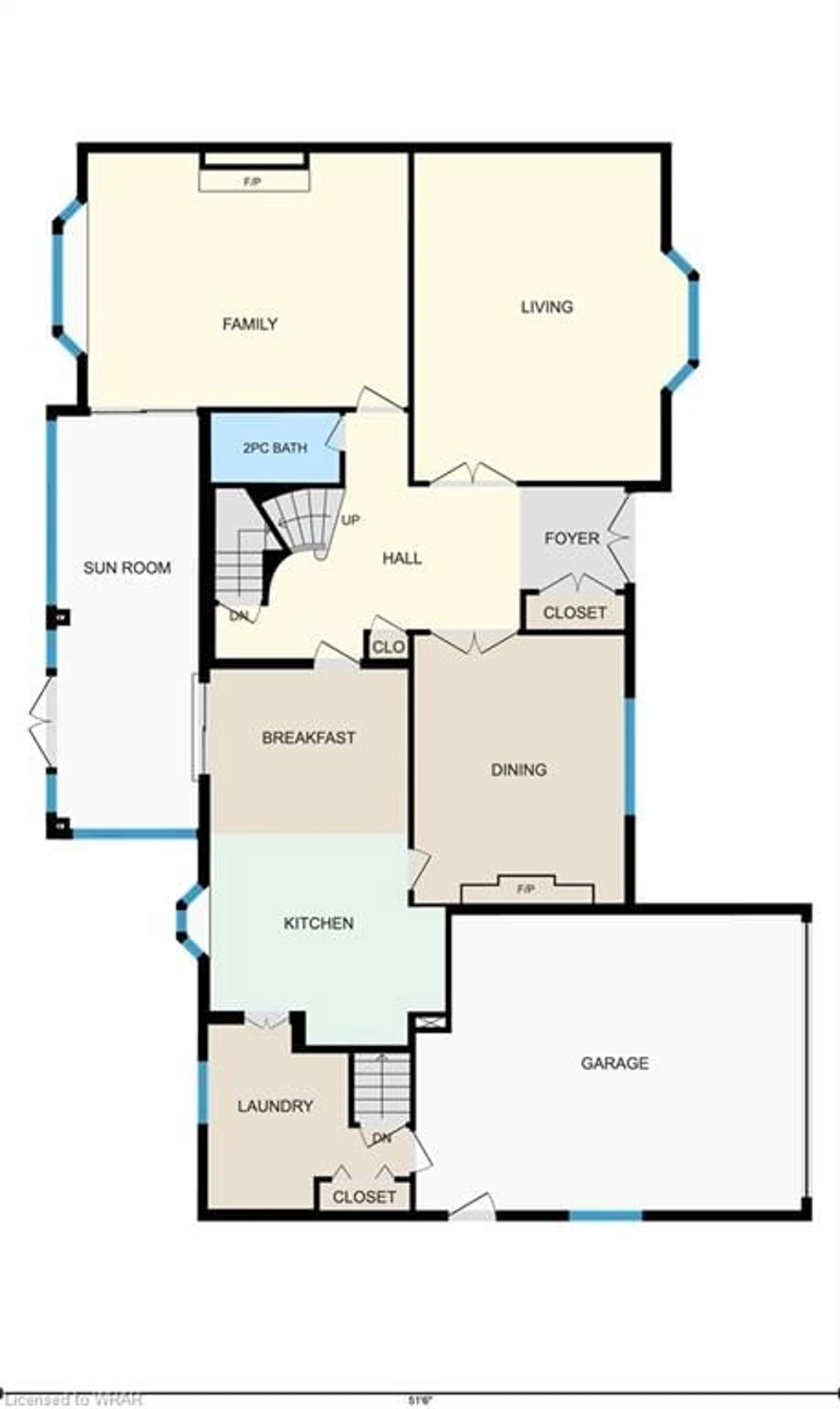 Floor plan for 34 Huntley Cres, Kitchener Ontario N2M 2R3