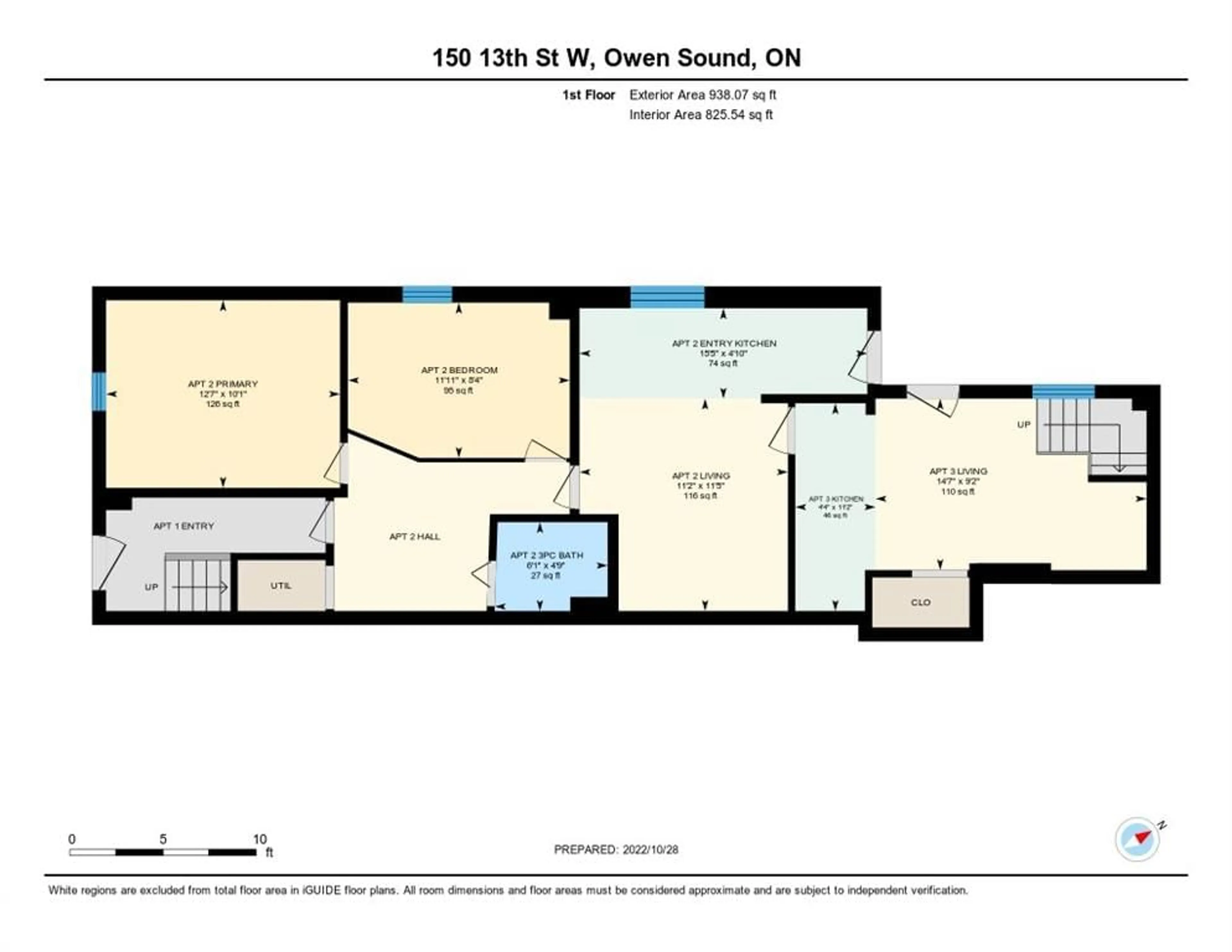 Floor plan for 150 13th St, Owen Sound Ontario N4K 3W4