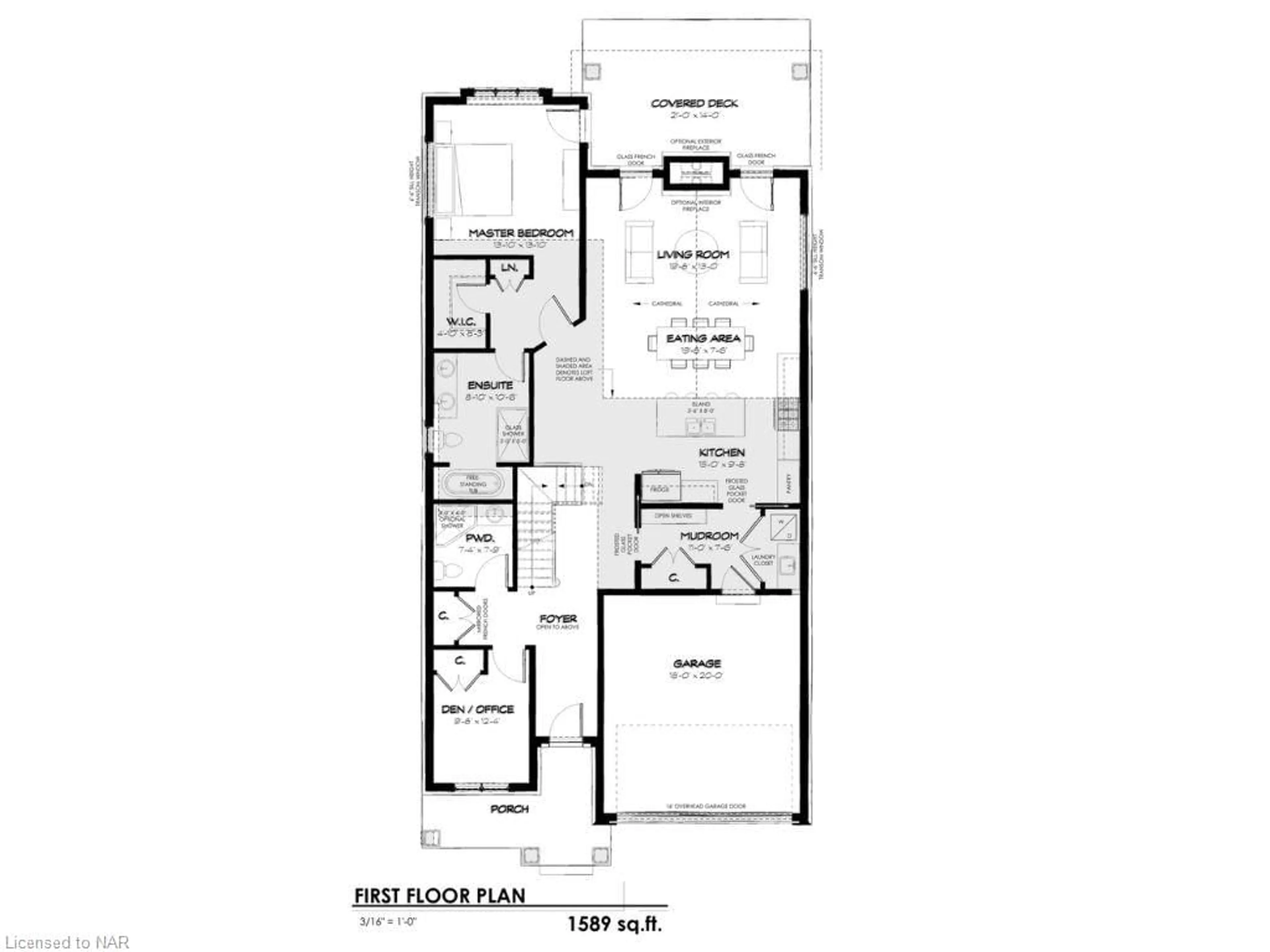 Floor plan for LOT 4 Oakley Dr, Virgil Ontario L0S 1N0