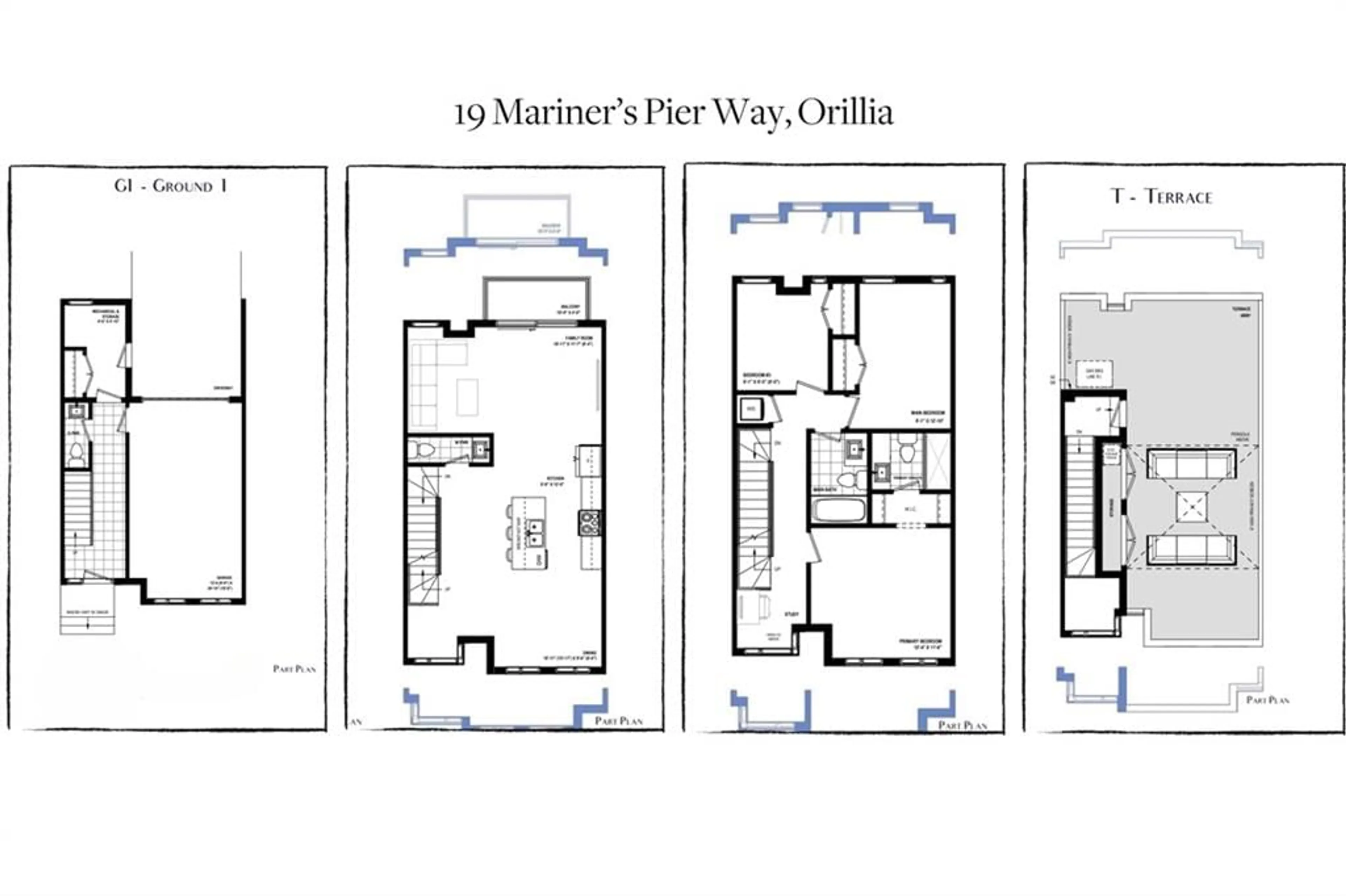 Floor plan for 19 Mariner's Pier Way, Orillia Ontario L3V 8P4